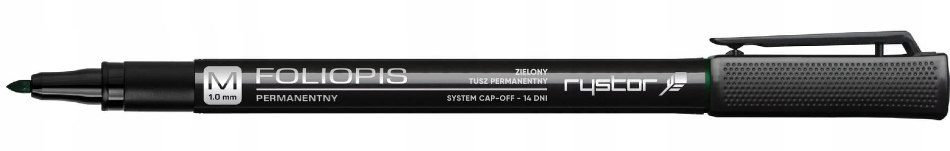 

Foliopis permanentny RYSTOR 1mm FM10/D zielony 438-003
