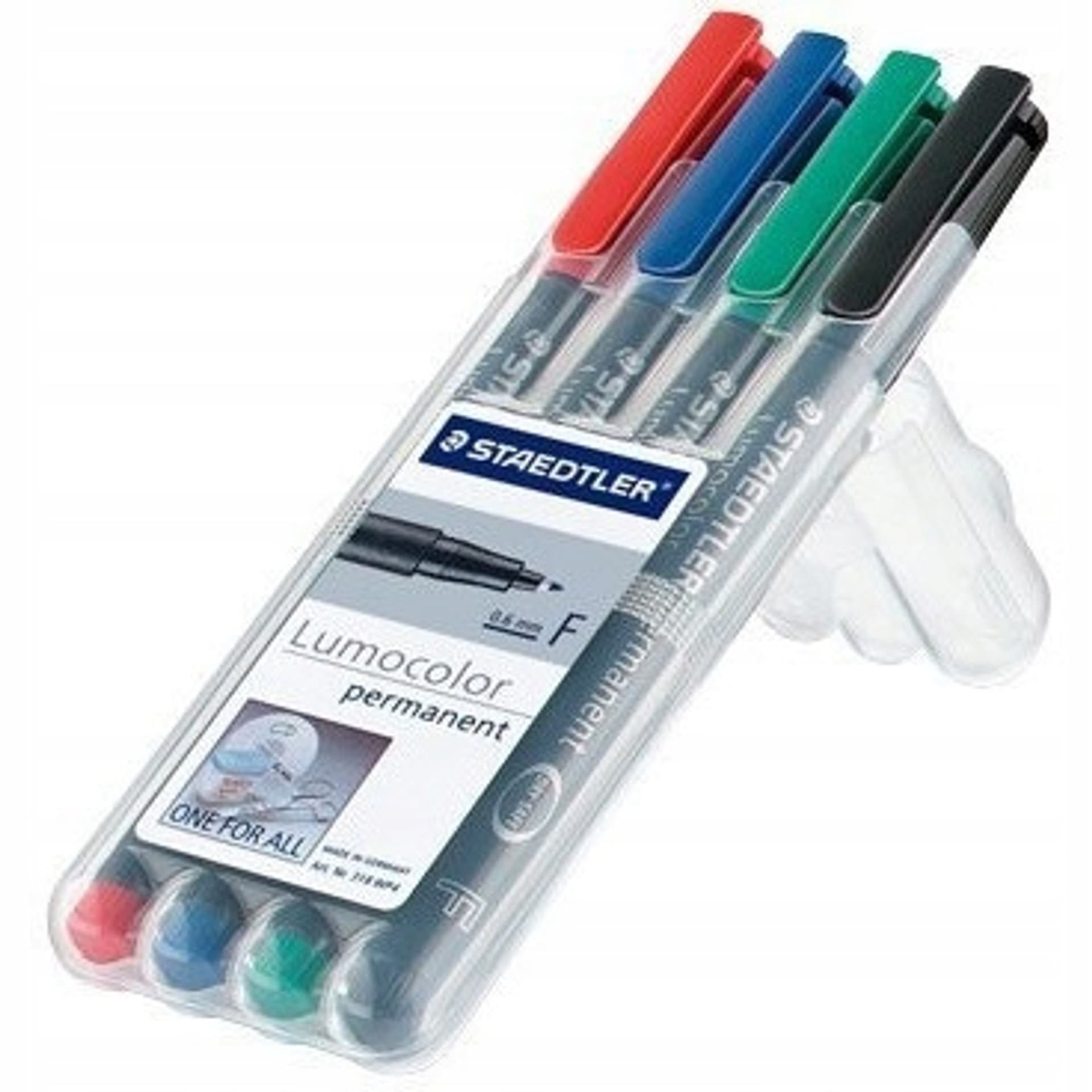 

Foliopis permanentny F 318 WP4 etui 4szt. LUMOCOLOR STAEDTLER S318WP4