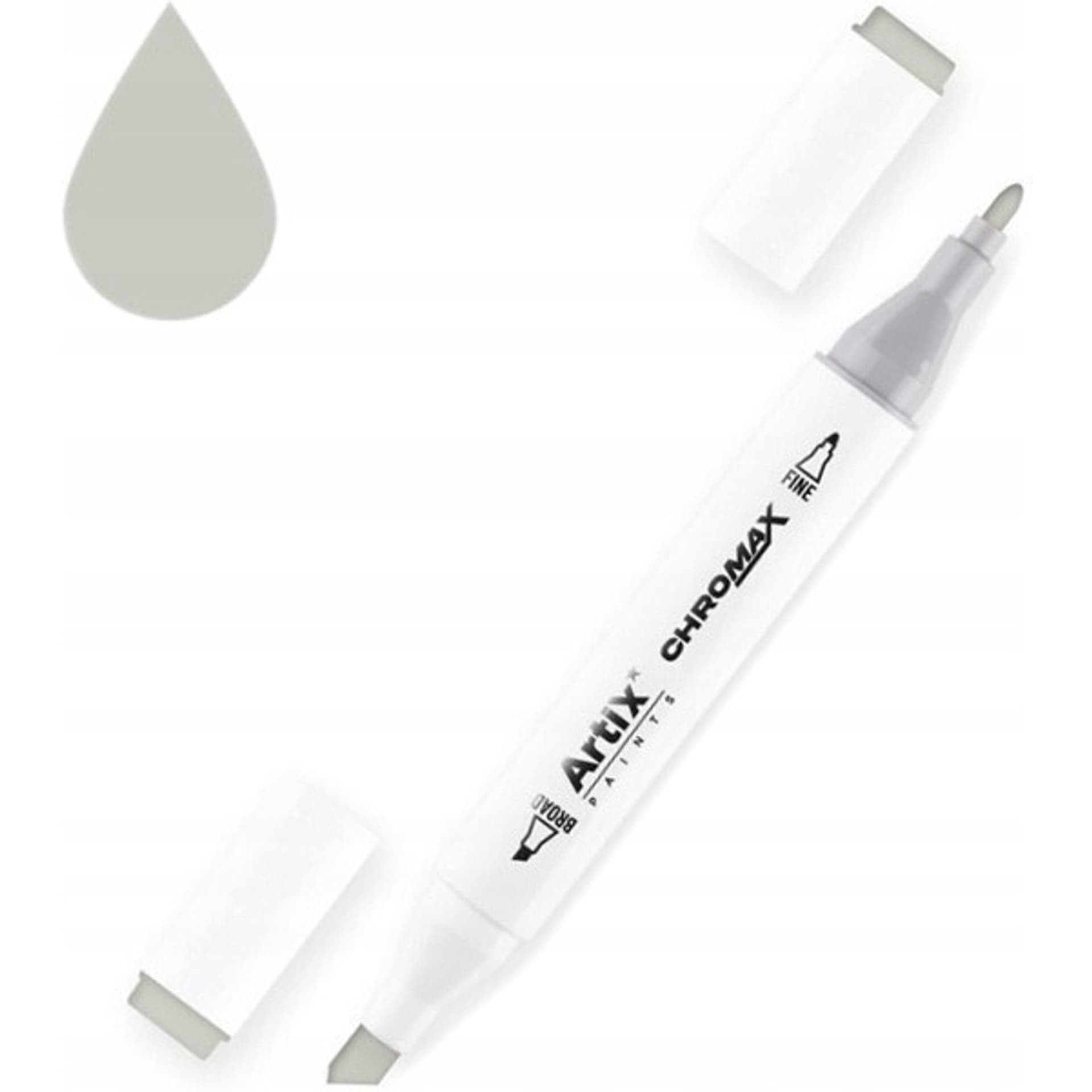

Marker alkoholowy dwustronny ŚREDNI SZARY CG2 PP915-111 ARTIX