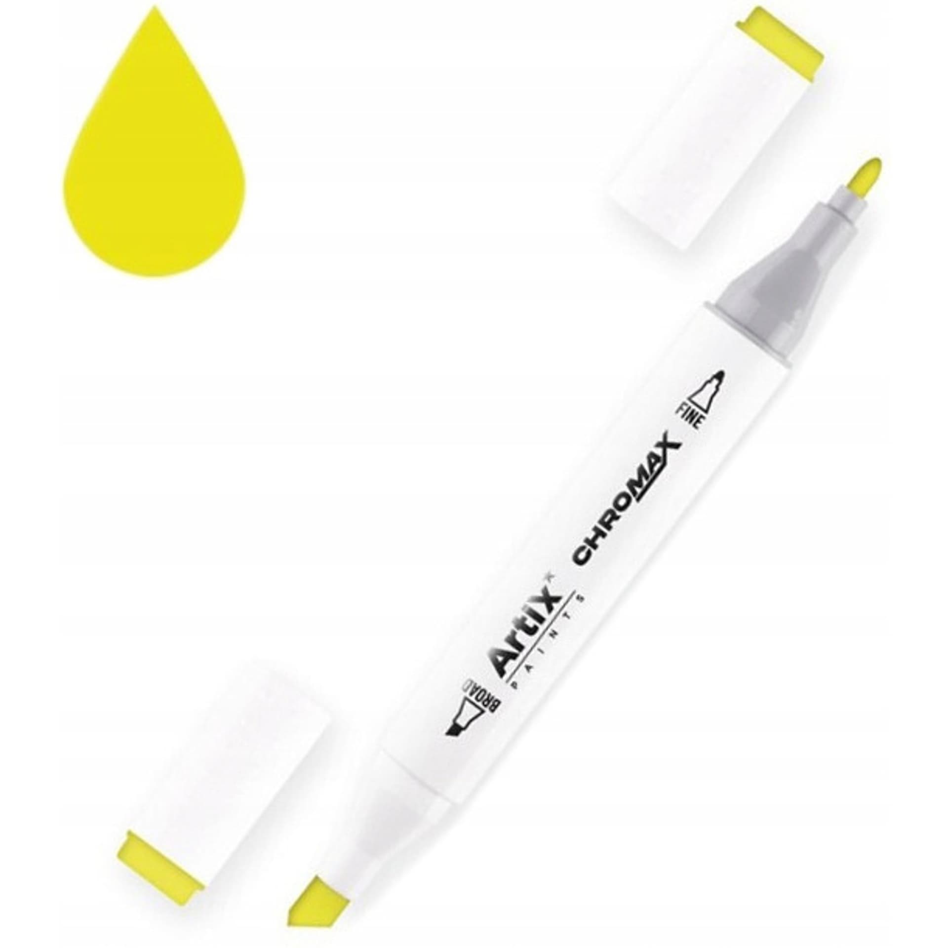 

Marker alkoholowy dwustronny FLUORESCENT YELLOW PP915-13 ARTIX