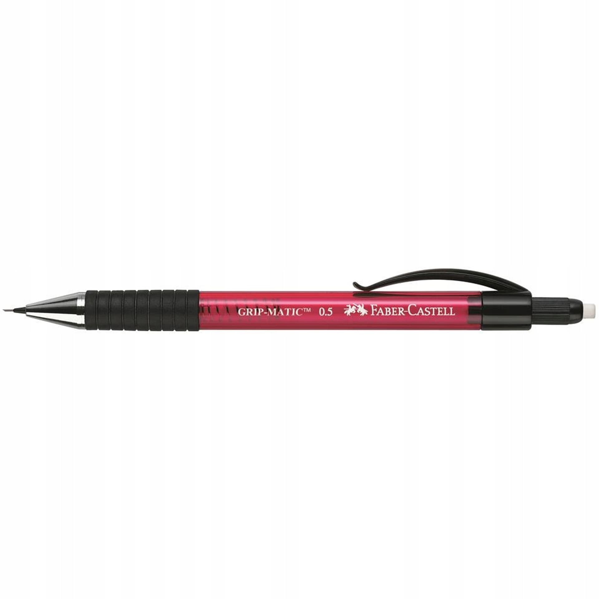 

Ołówek automatyczny GRIP-MATIC 0.5mm czerwony FC137521 Faber-Castell