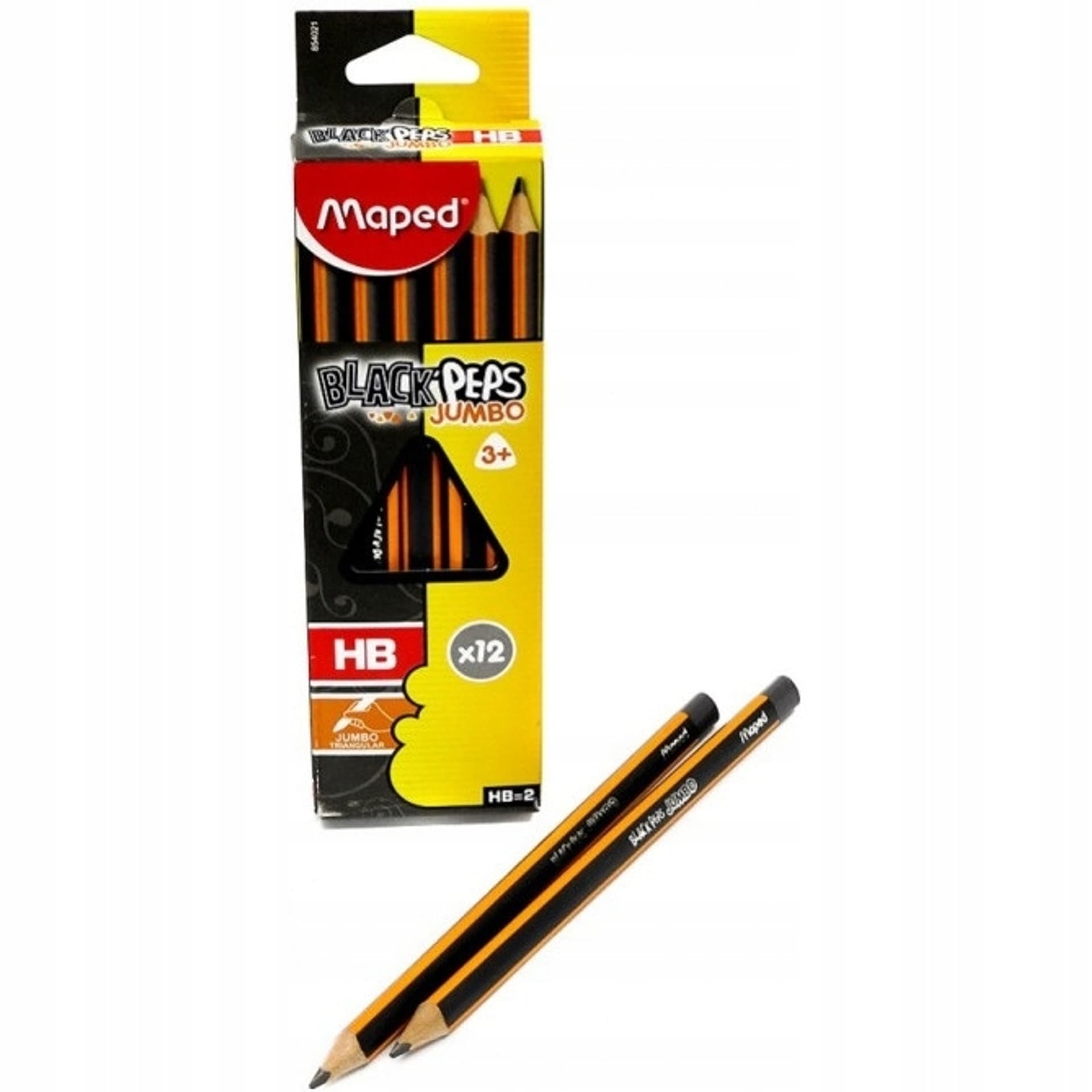 

Ołówek BLACKPEPS JUMBO HB 854021 MAPED