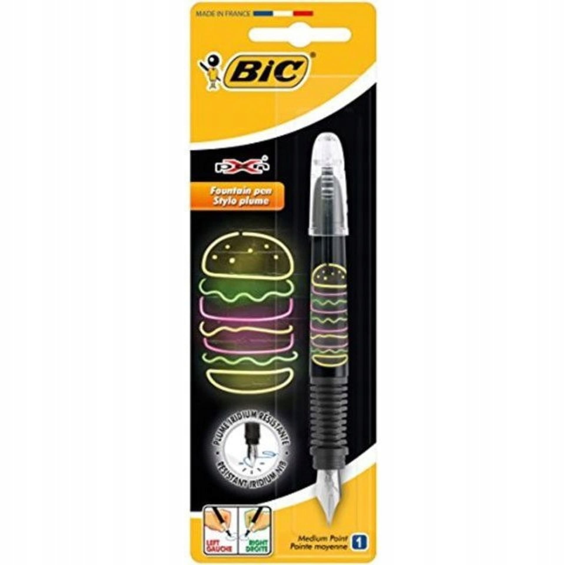 

Pióro wieczne Pen Decors - Burger niebieski BIC 8794084