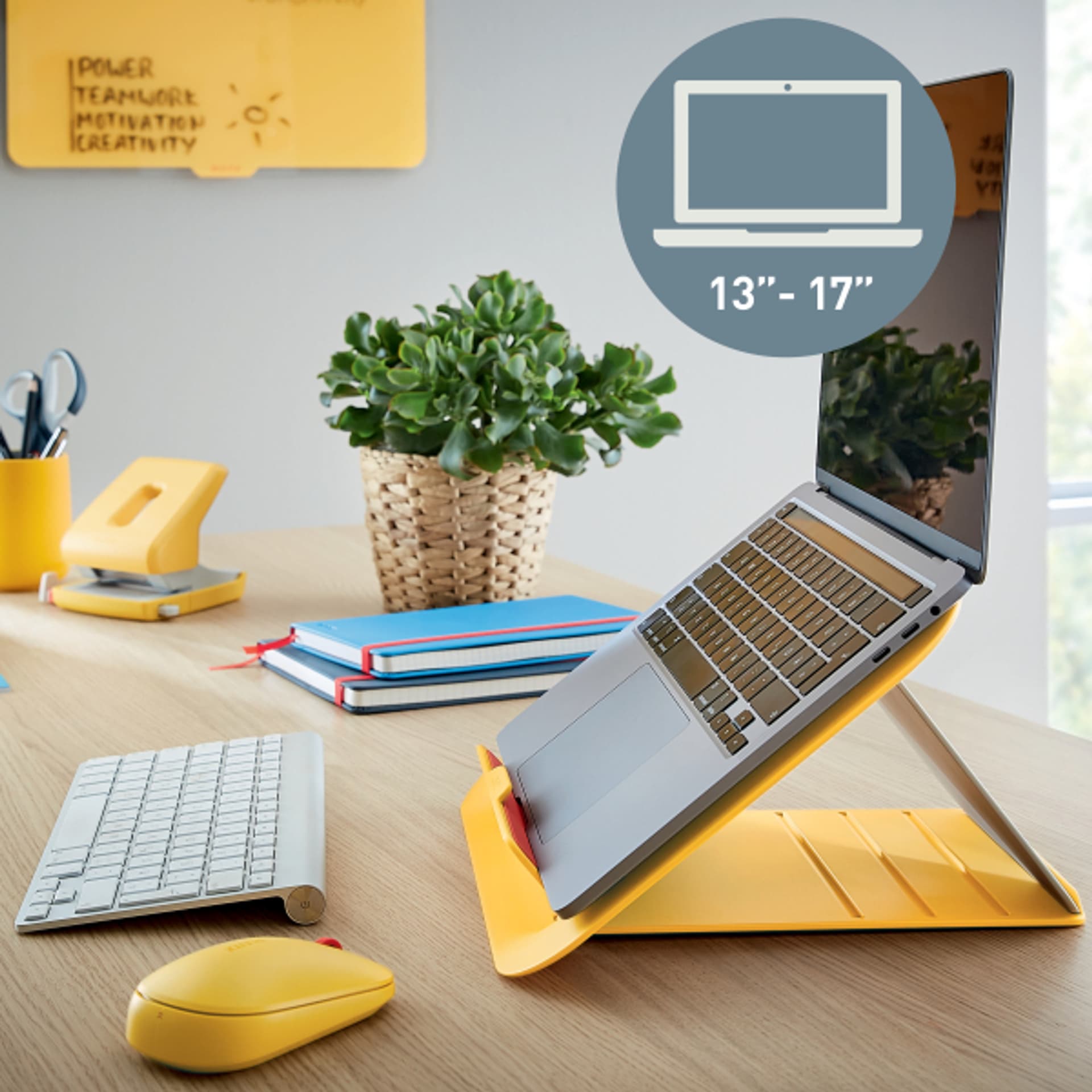 

Podstawka pod laptopa Ergo Cosy żółta 64260019 LEITZ