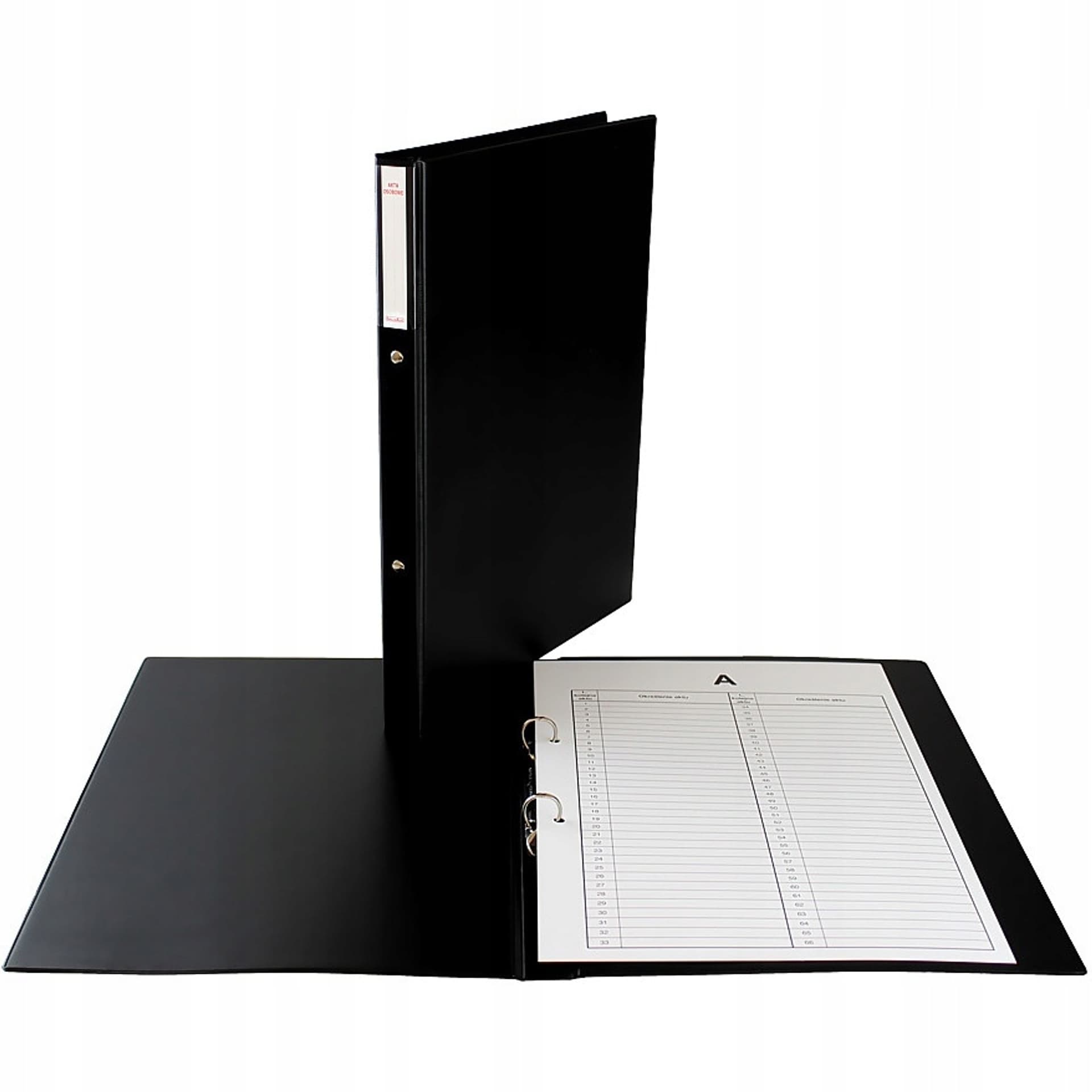 

Teczka do akt osobowych 2R/3CM czarna TD-11-03 BIURFOL
