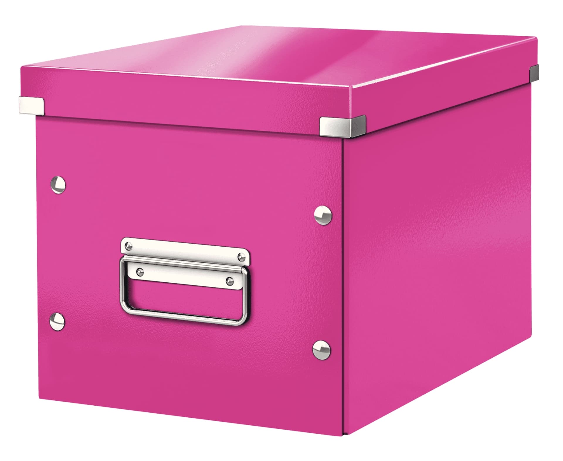 

Pudło uniwersalne Click&Store rozmiar M różowe 240x260x260mm 61090023 LEITZ WOW