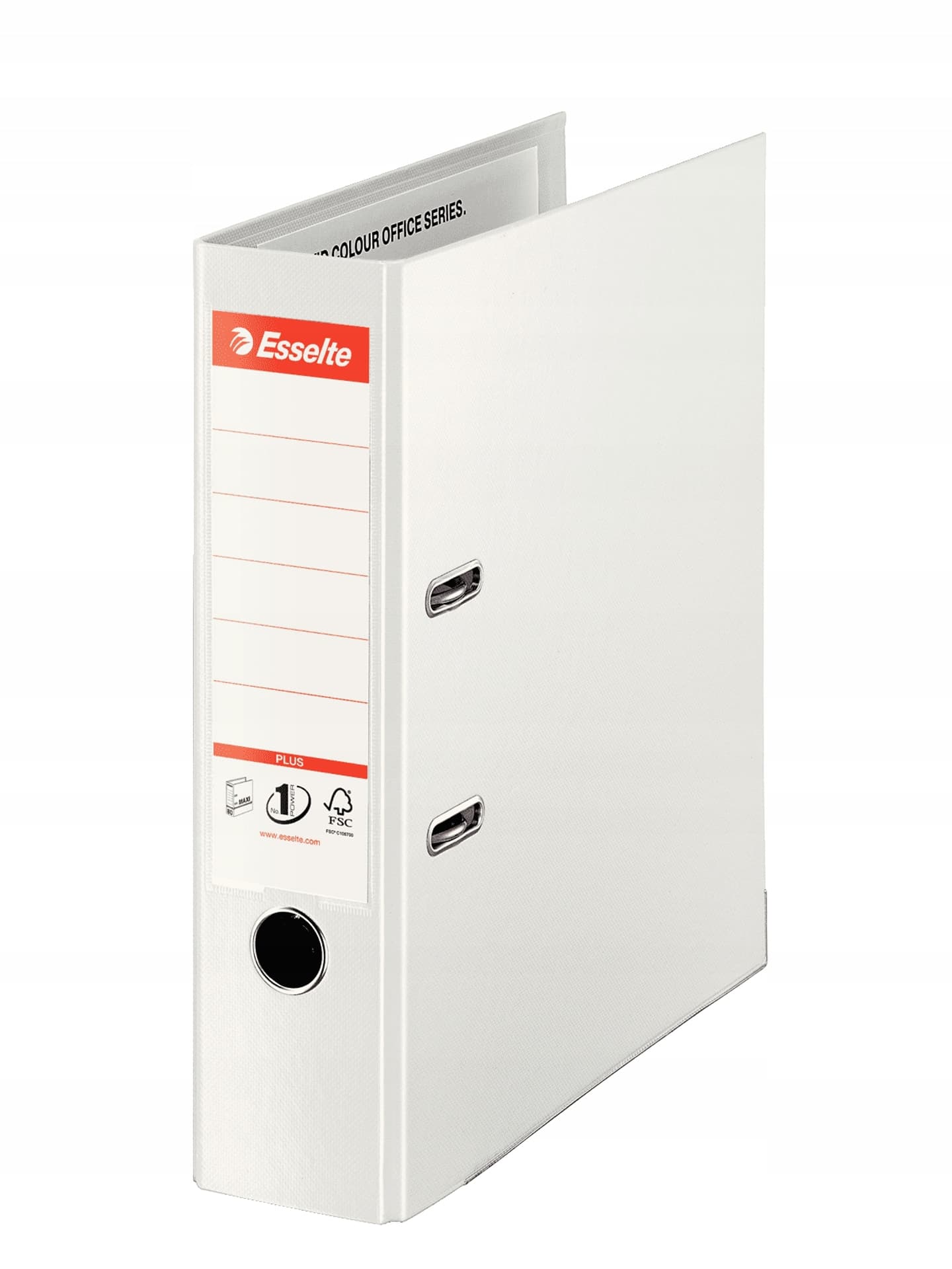 

Segregator A4/80mm biały ESSELTE No.1 POWER PLUS 624075