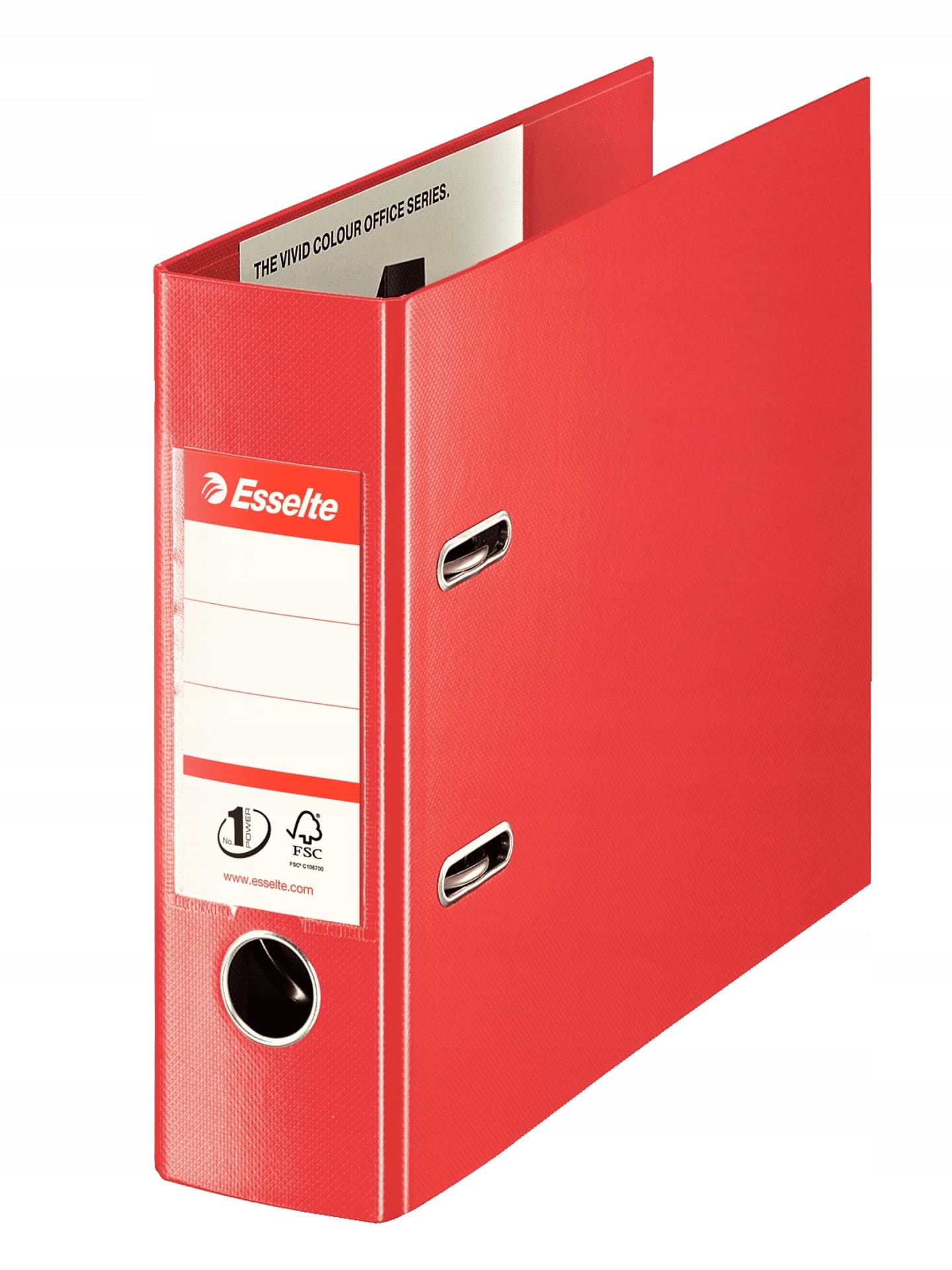 

Segregator bankowy VIVIDA A5 75mm czerwony 468930 ESSELTE