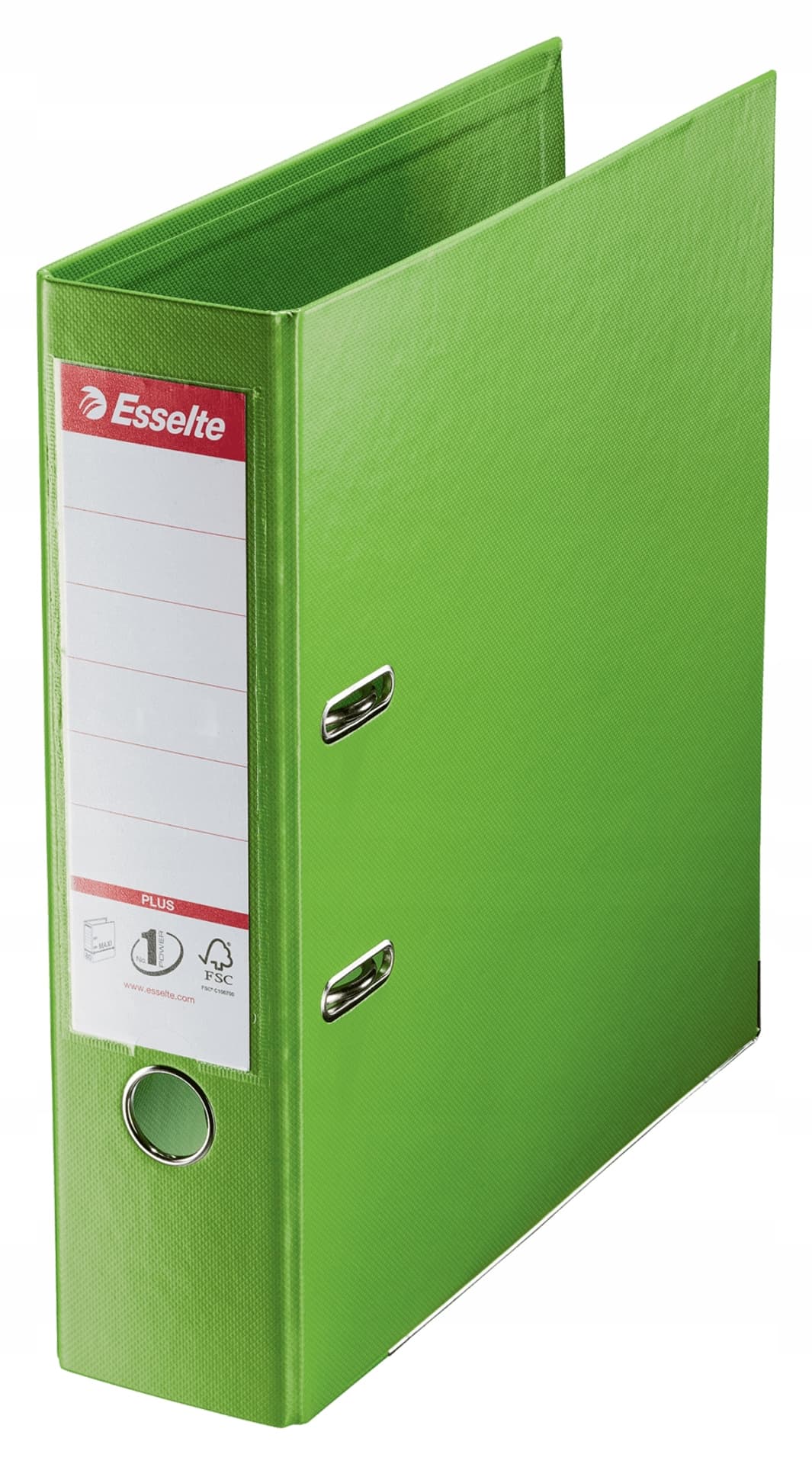 

Segregator A4/80mm zielony ESSELTE PLUS VIVIDA No.1 81186