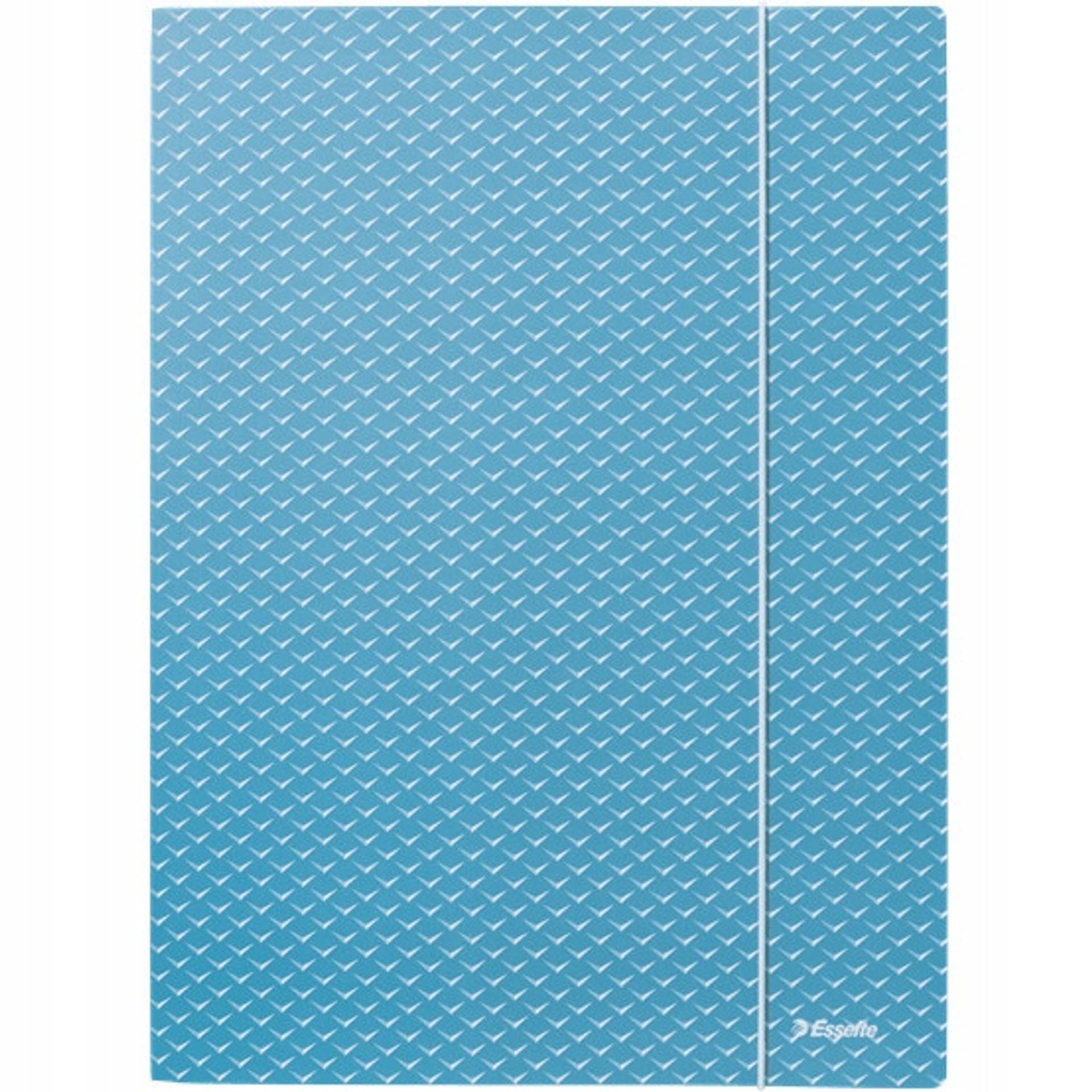 

Teczka kartonowa z gumką Colour`Breeze A4 niebieska 628492 ESSELTE