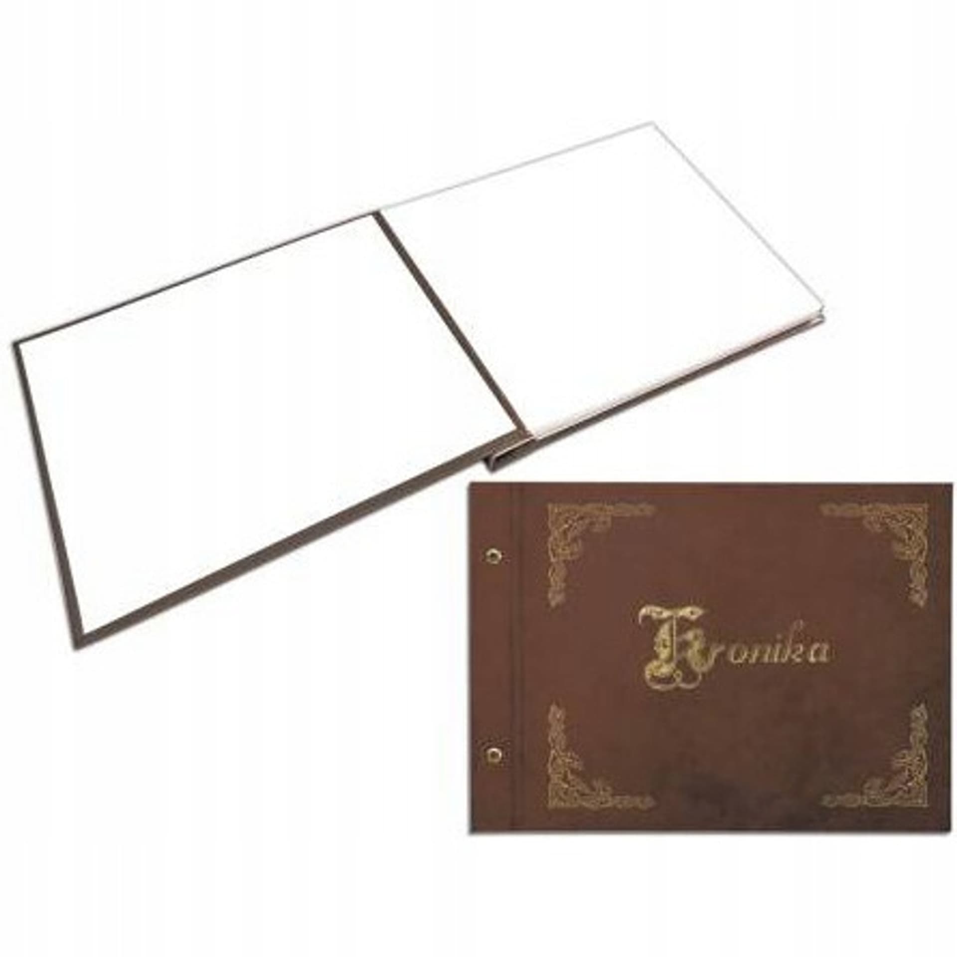 

Kronika 345x255mm złocona brązowa 1829-319-029 WARTA