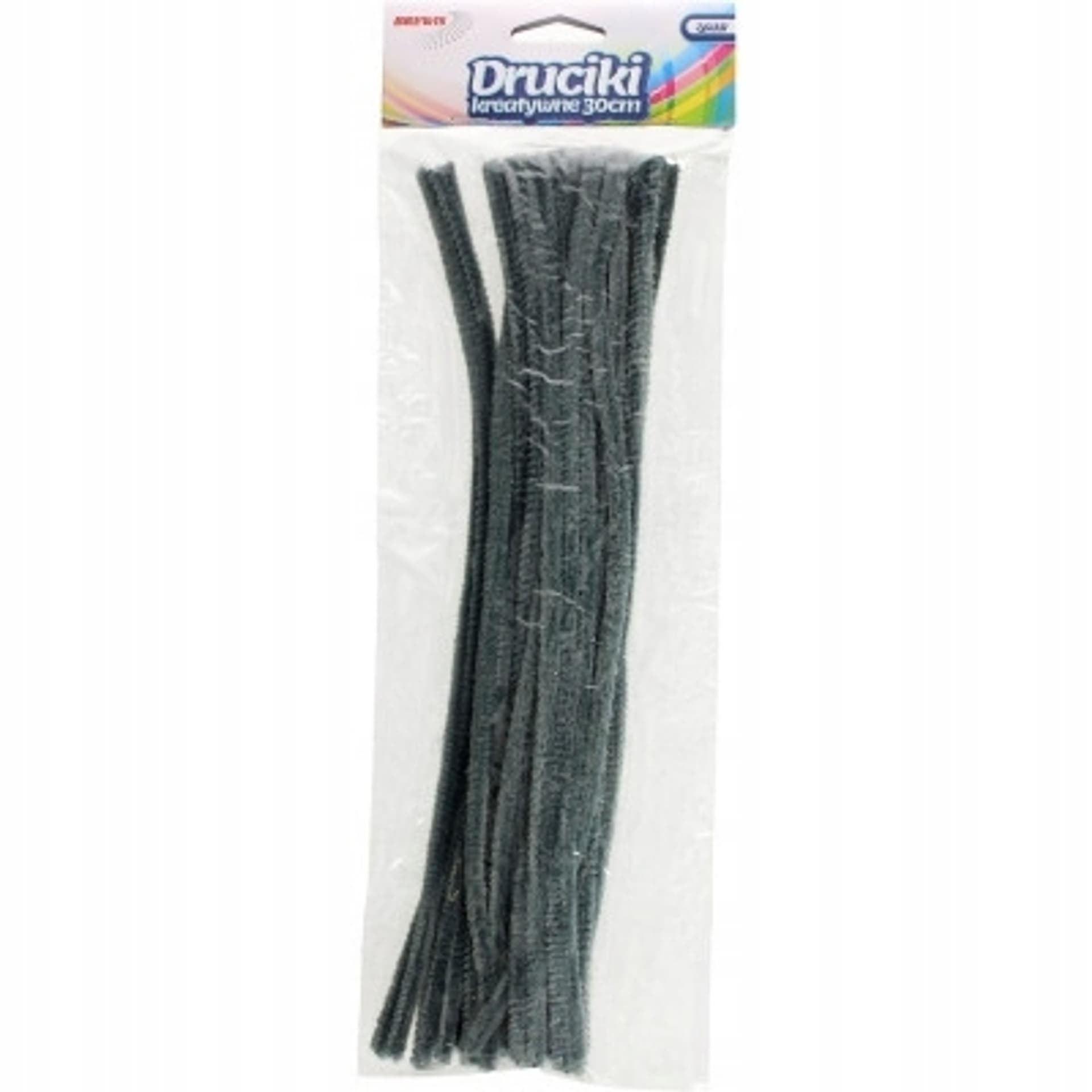 

Druciki kreatywne dr21 szare 30cm (40) BREWIS, 40) brewi