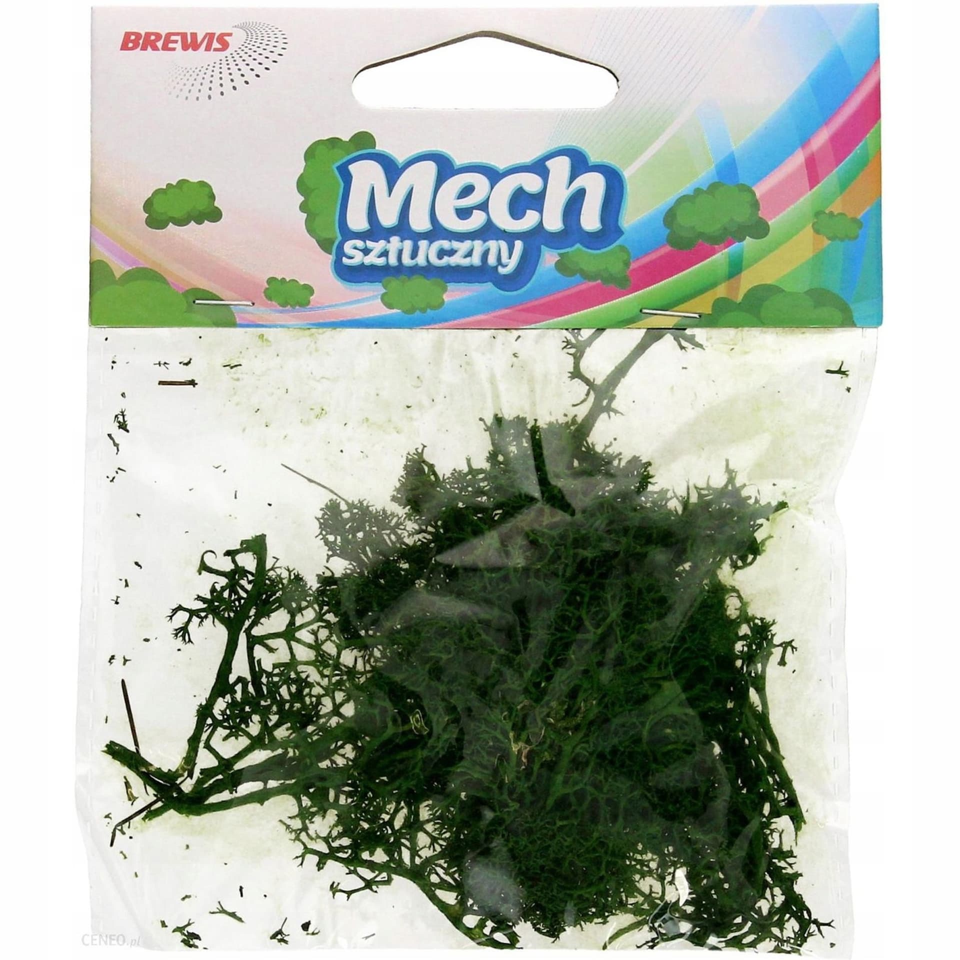 

Mech sztuczny ozdobny zielony 10g MS2 BREWIS