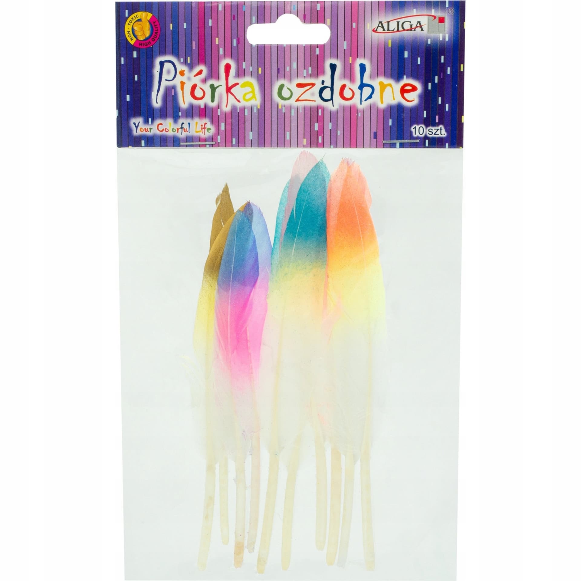 

Piórka ozdobne 10 szt. 13,5 cm PD-3271