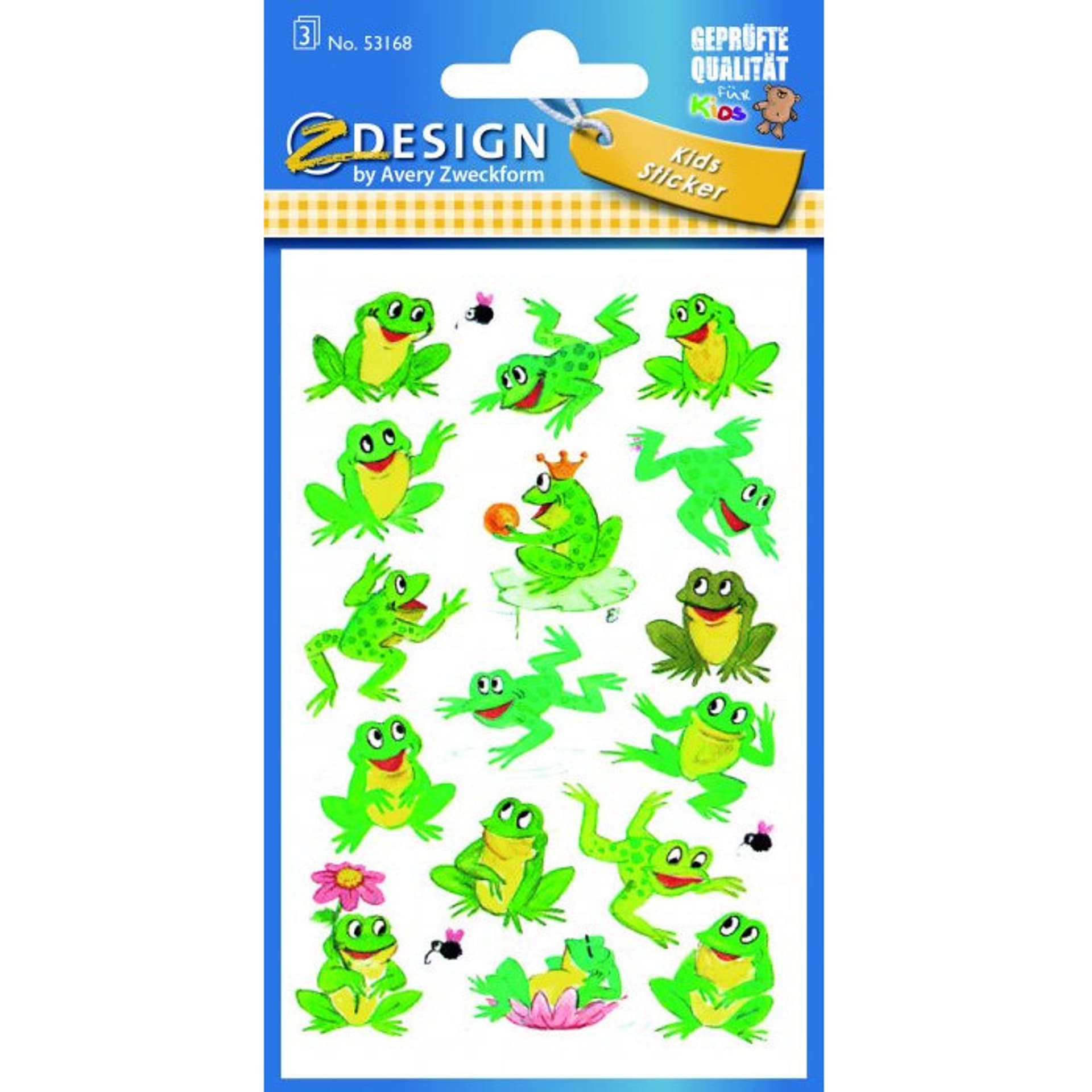 

Naklejki dla dzieci - Żaby Z-DESIGN 53168 AVERY ZWECKF ORM