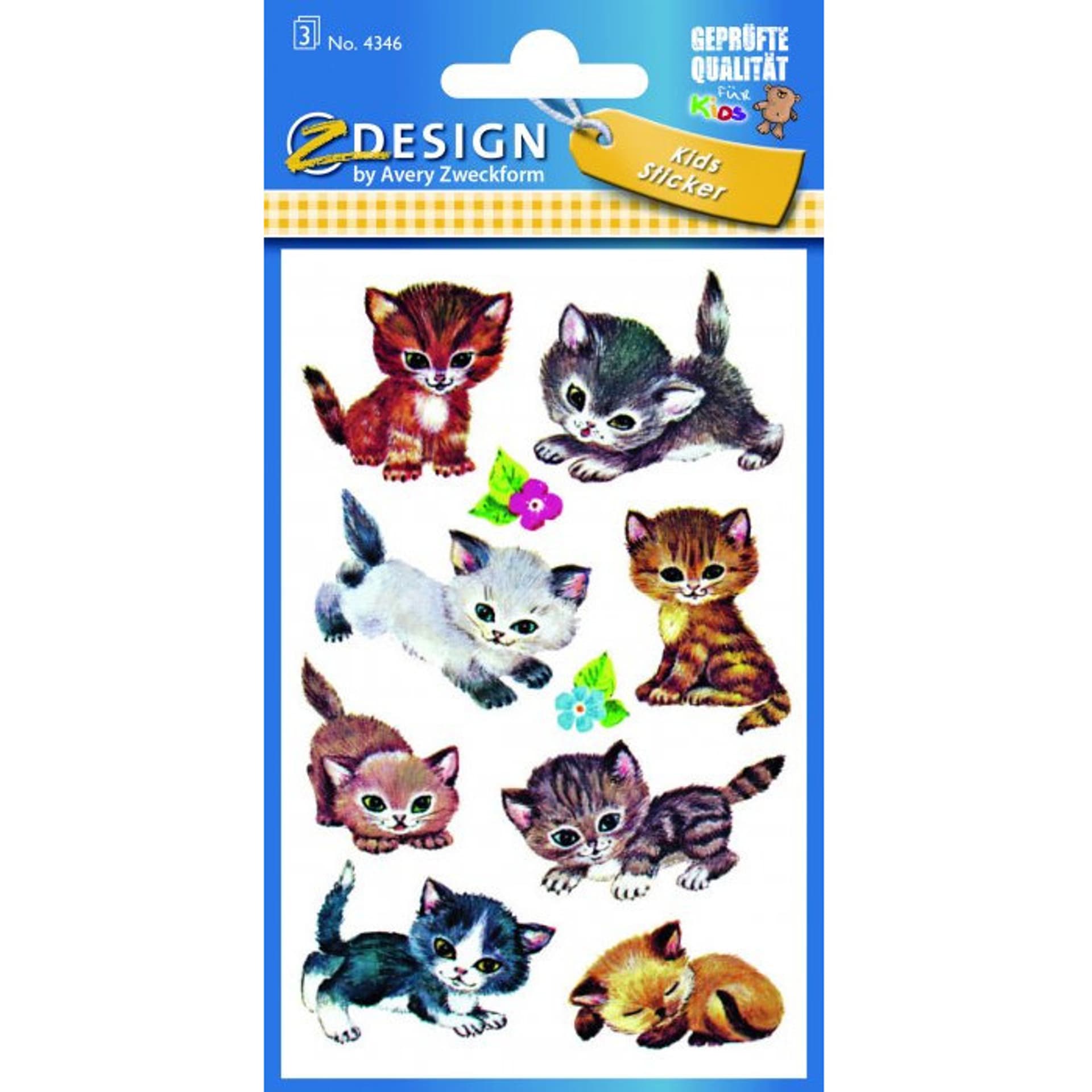 

Naklejki Koty 4346 Z-DESIGN KIDS AVERY ZWECKFORM