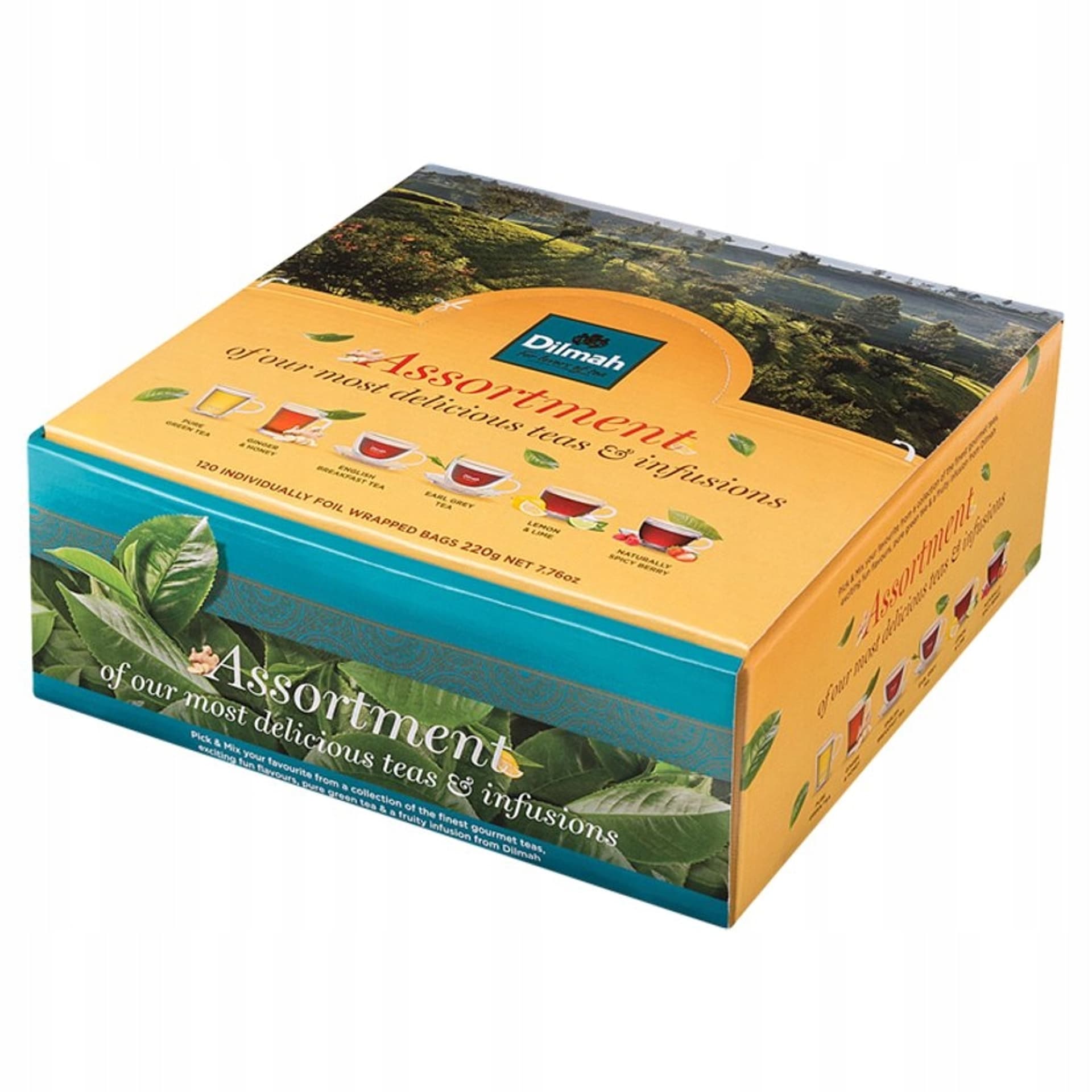 

Herbata DILMAH PICK`N`MIX zestaw 120t 6 smaków