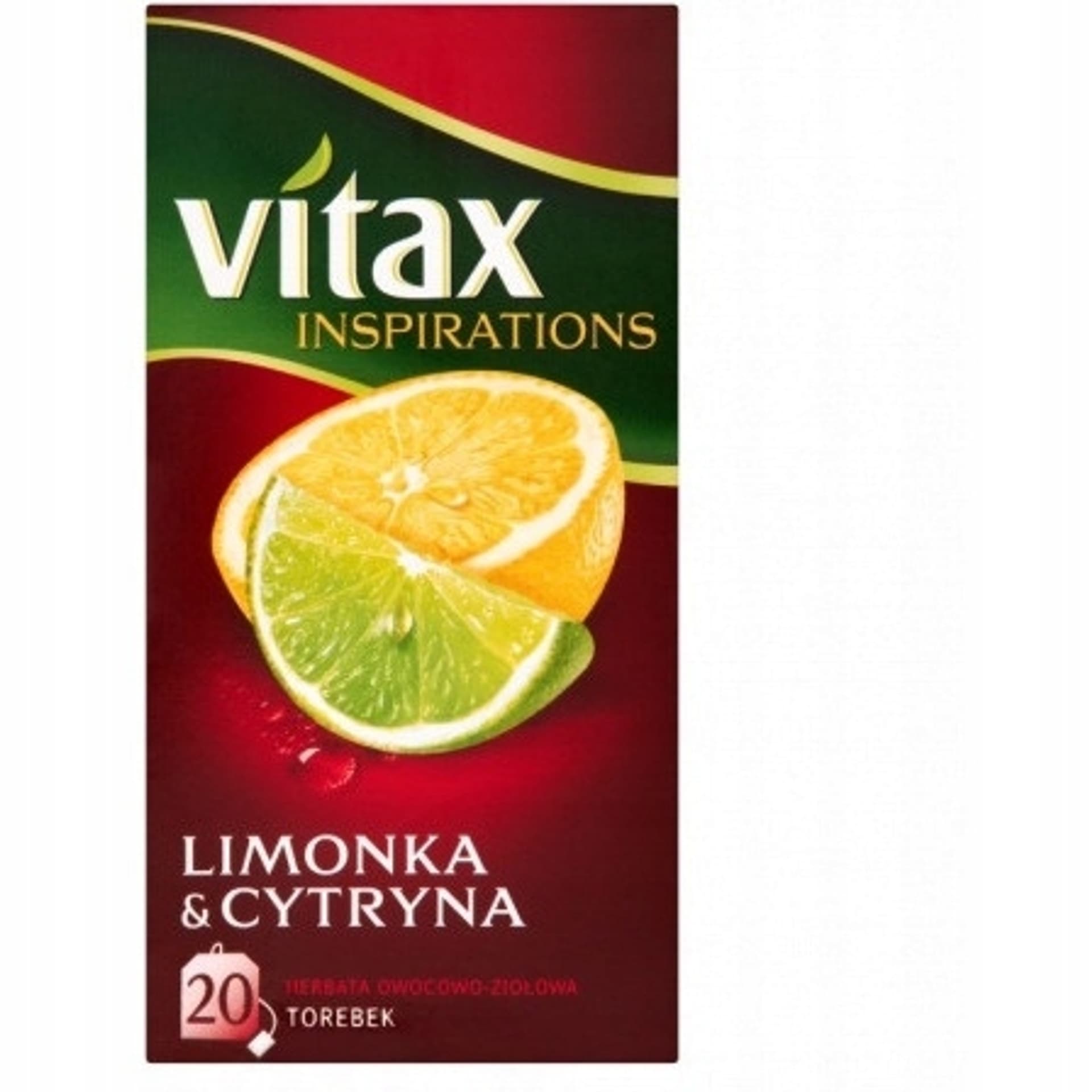 

Herbata VITAX INSPIRATIONS (20 torebek*2g) Limonka & Cytryna zawieszka, 20 torebek*2g) limonka & cytryna zawieszk