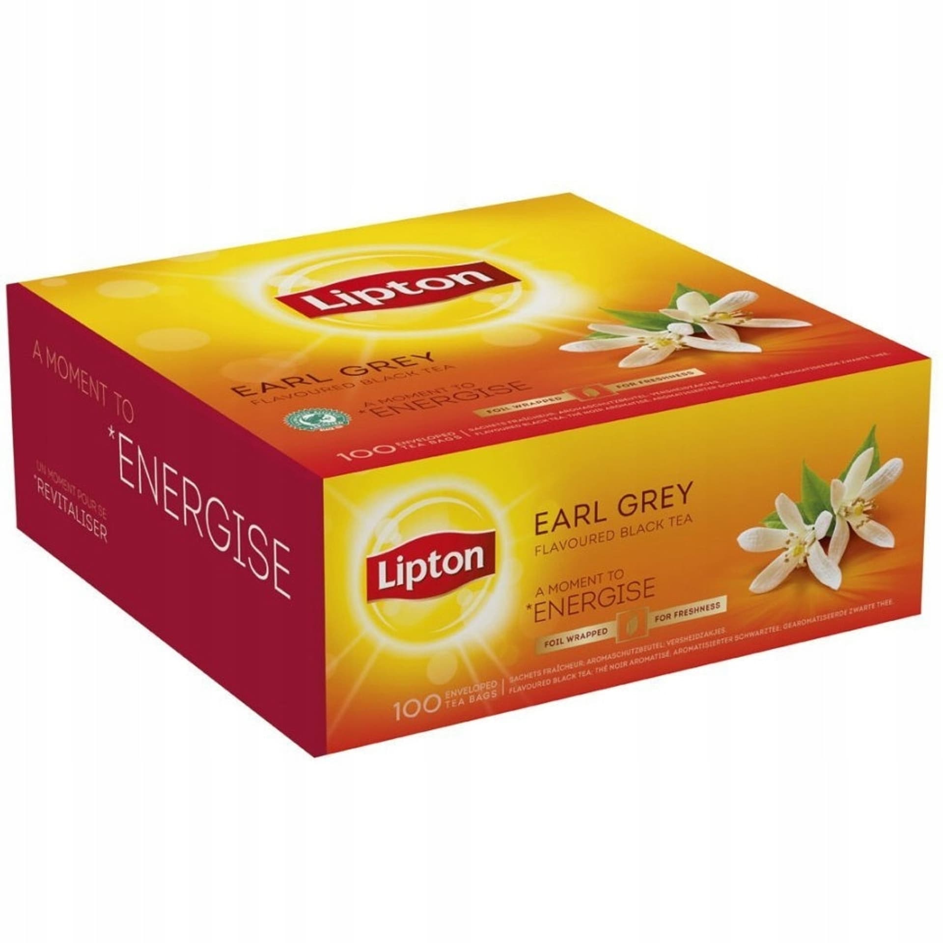 

Herbata LIPTON Earl Grey (100 kopert fol.) czarna, 100 kopert fol.) czarn