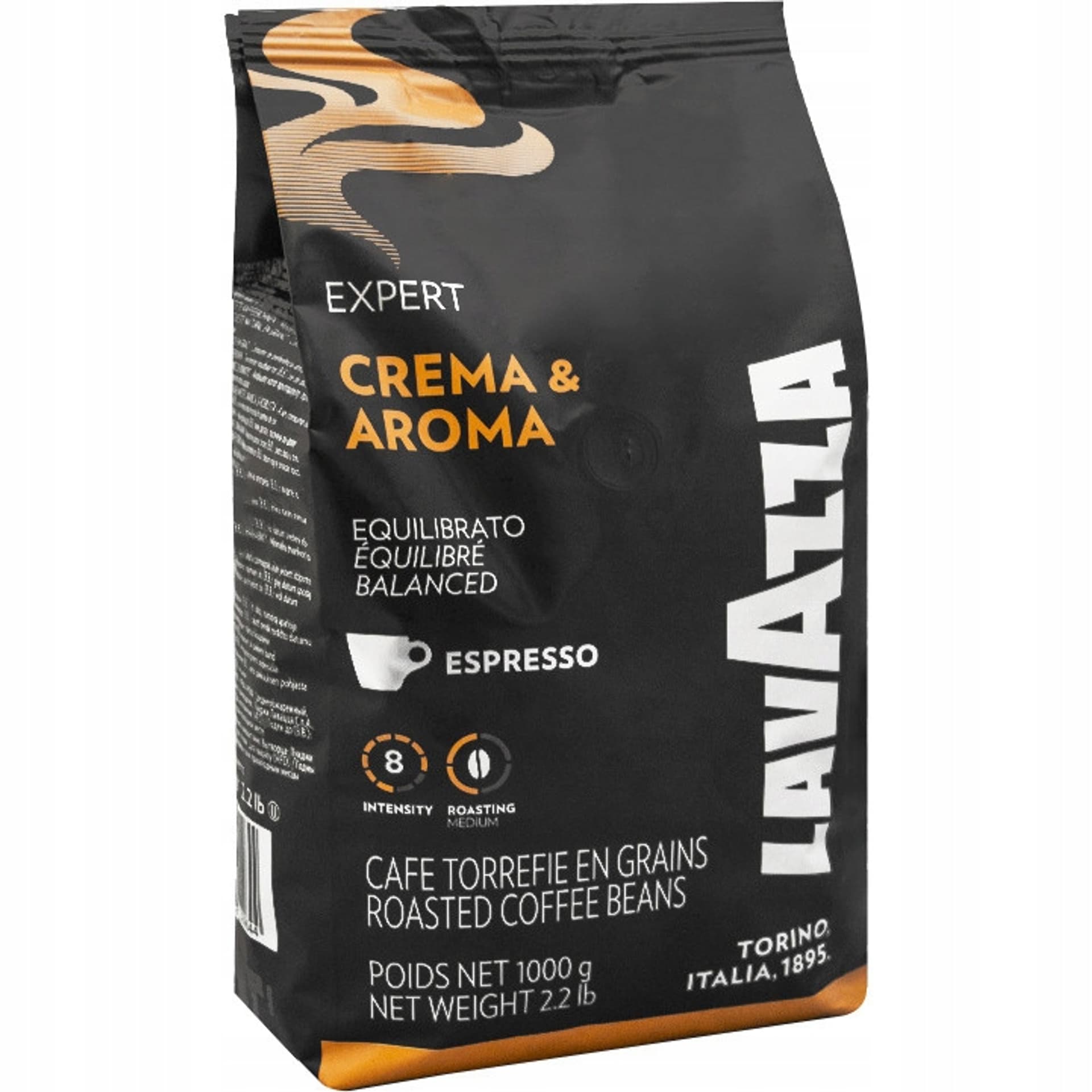 

Kawa LAVAZZA CREMA V AROMA ziarno 1kg ES PRESSO VENDING EXPERT