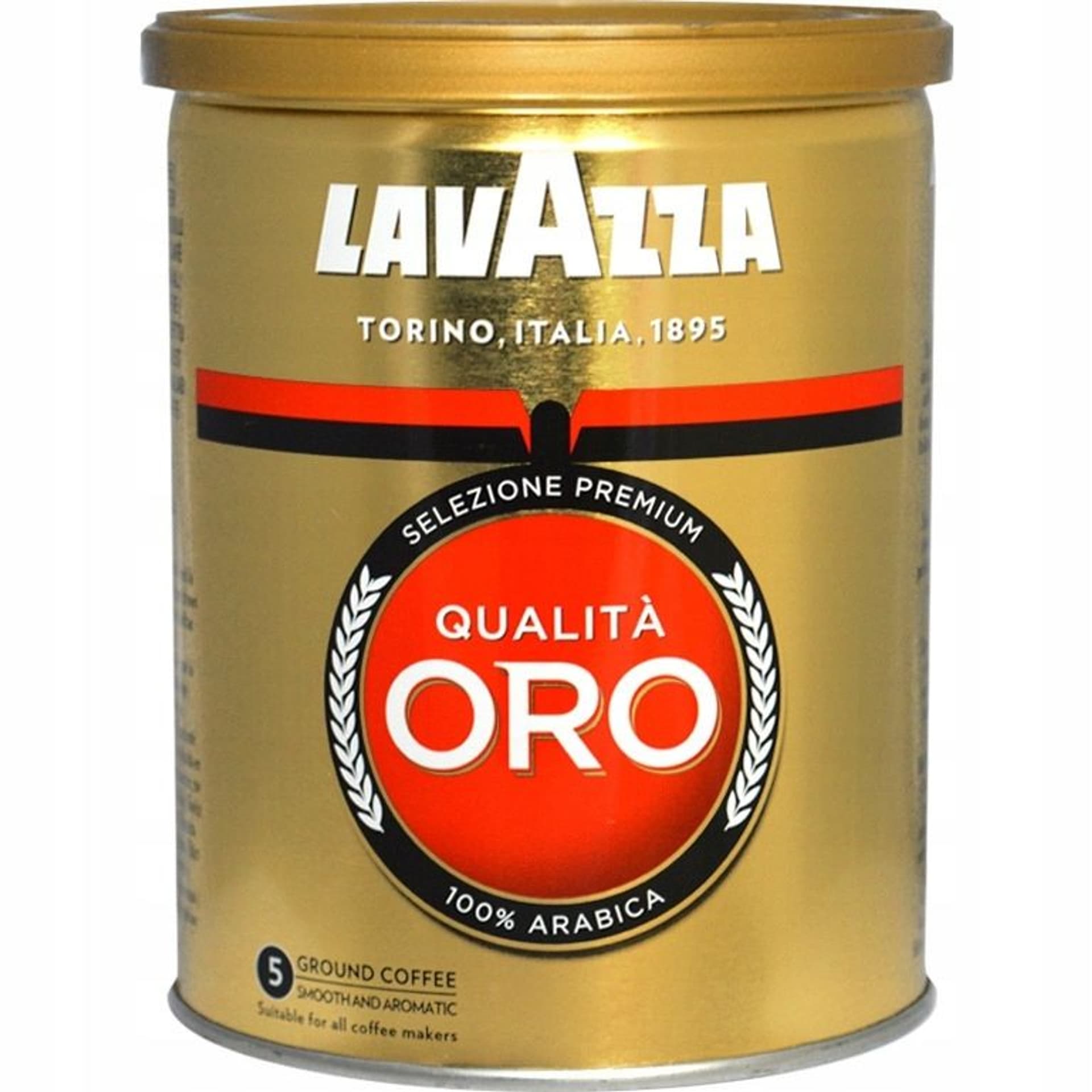 

Kawa LAVAZZA QUALITA ORO mielona 250g puszka