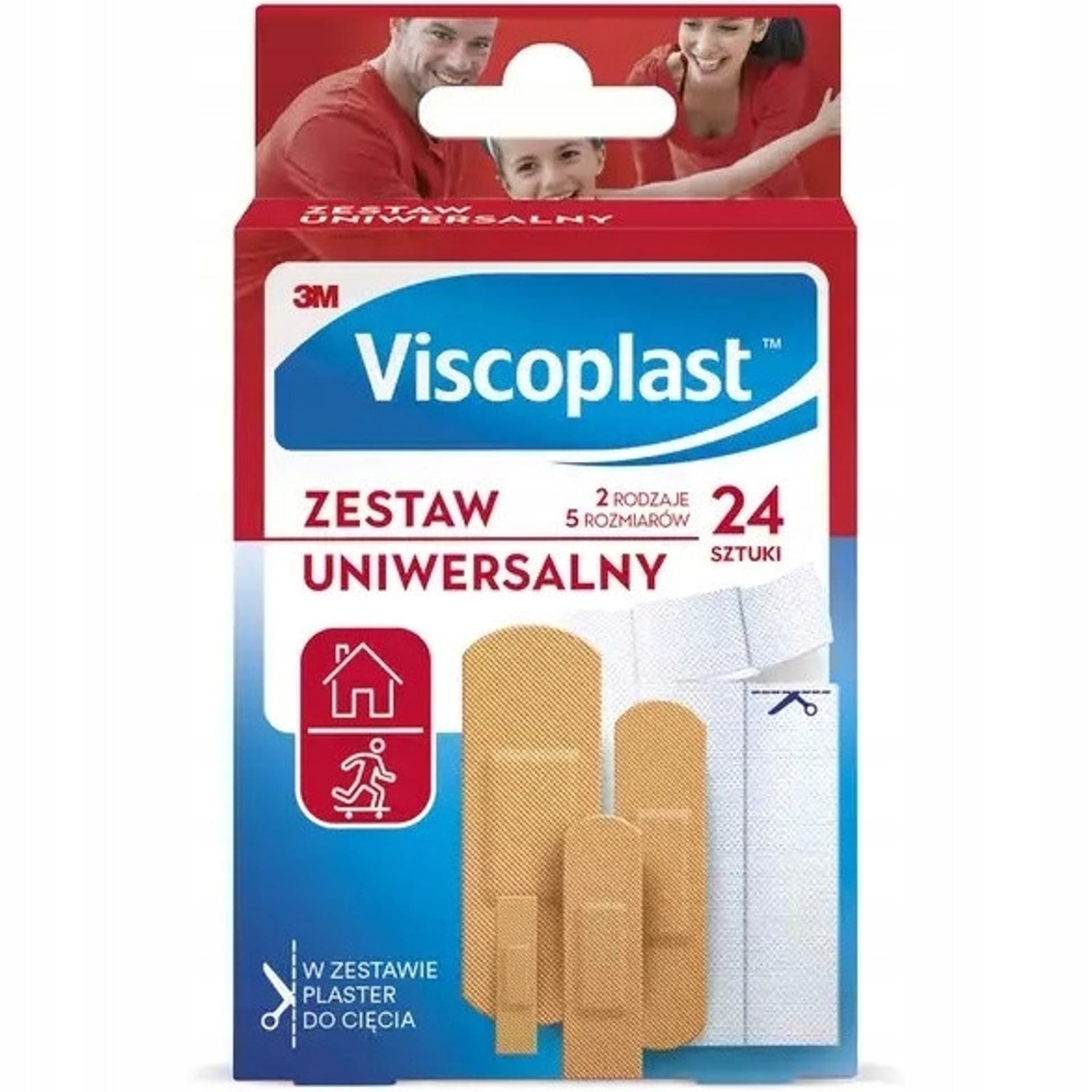 

Zestaw plastrów uniwersalny VISCOPLAST mix 3M-4054596798328