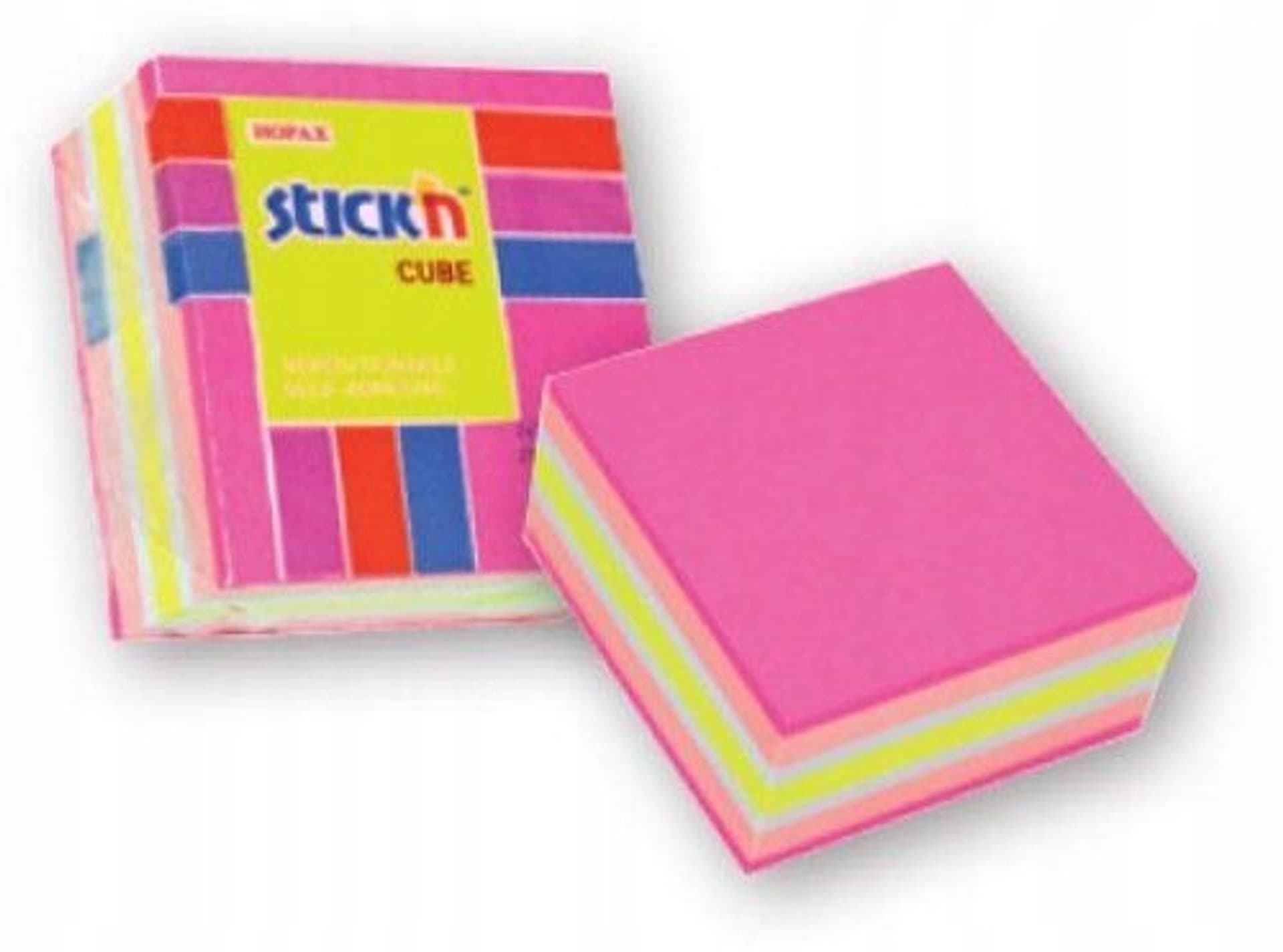 

Bloczek STICK"N 51x51mm różowy-mix neon i pastel 21533