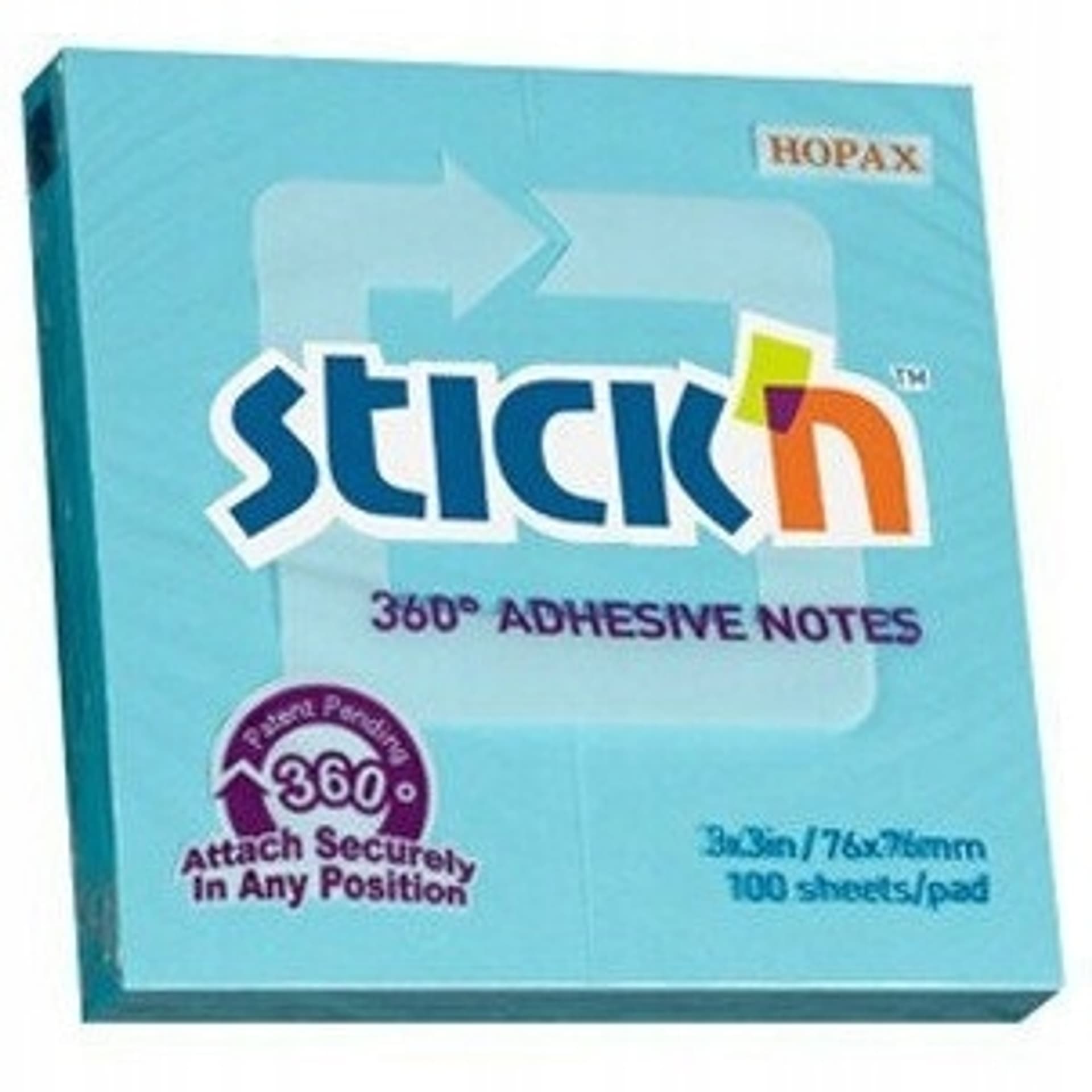

Bloczek STICK`N 76x76mm 360stopni niebieski 21553