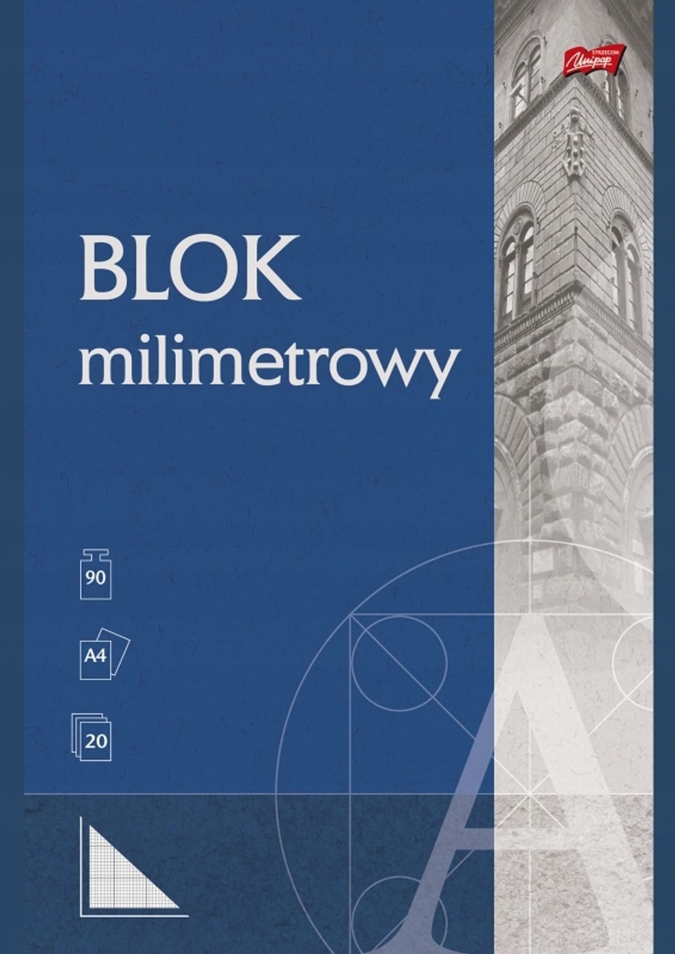 

Blok milimetrowy A4 20k UNIPAP