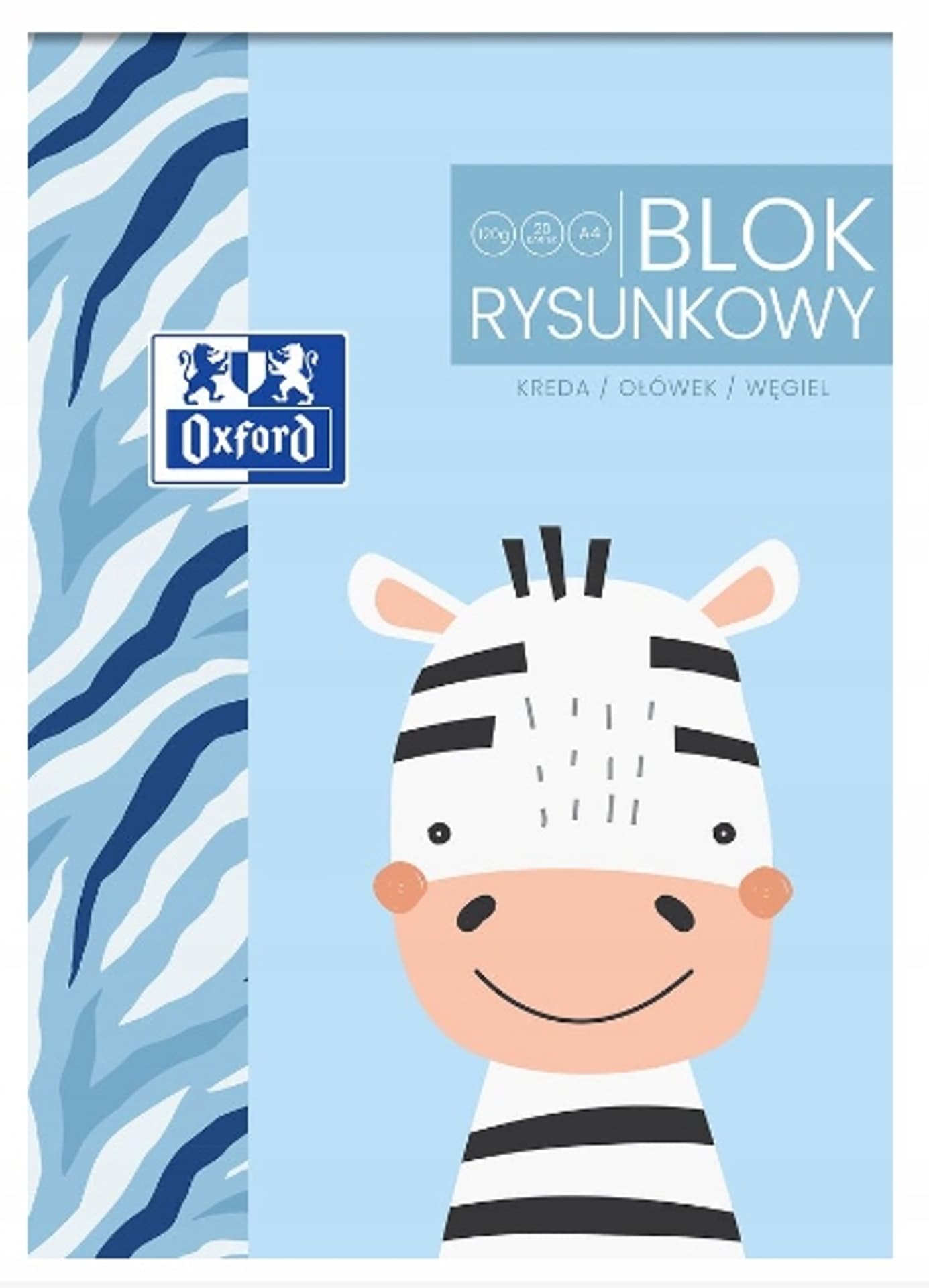 

Blok rysunkowy A4 20k 120g KIDS 400170339 OXFORD