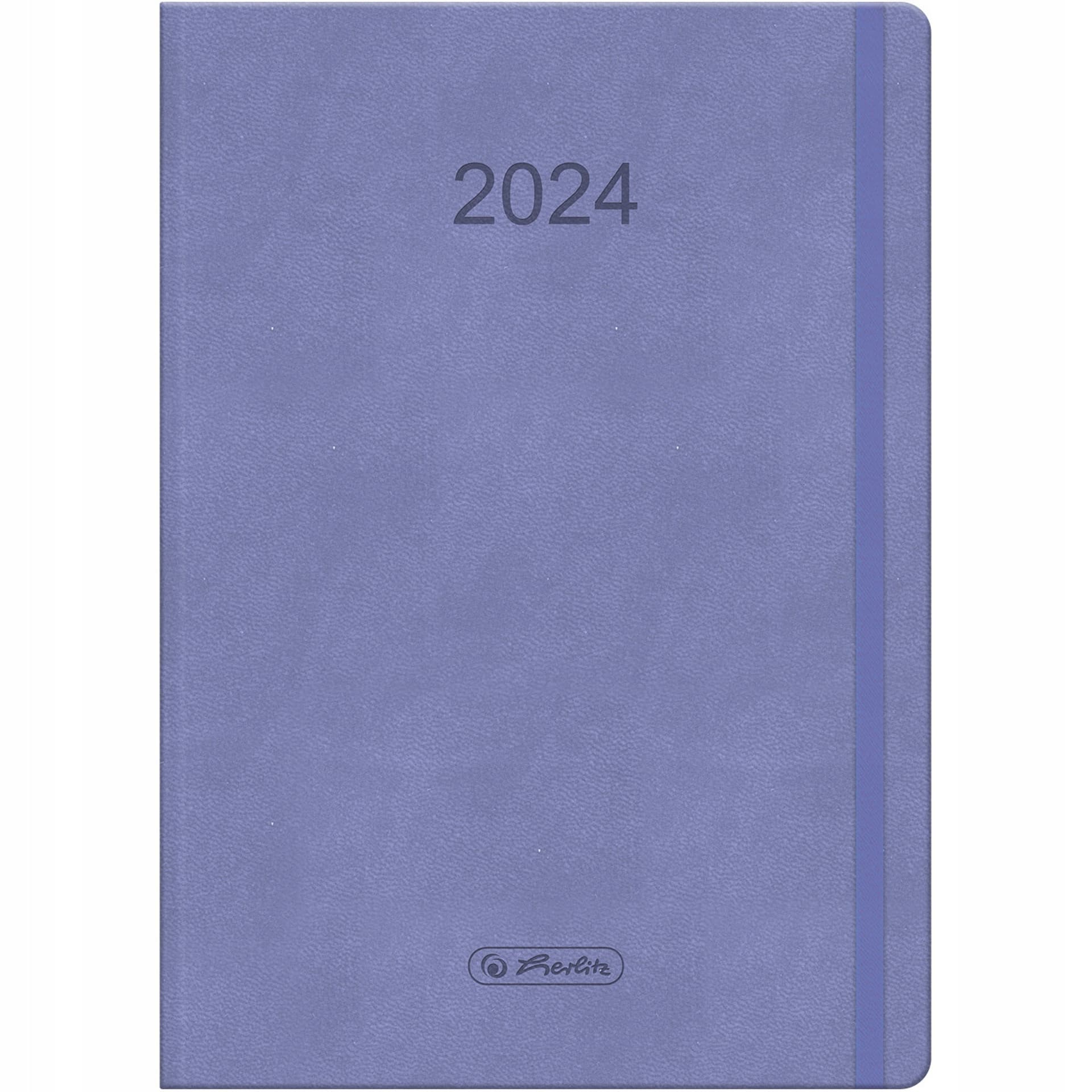 

Kalendarz tygodniowy A5 FLEX FIOLET 2024 9588369 HERLITZ