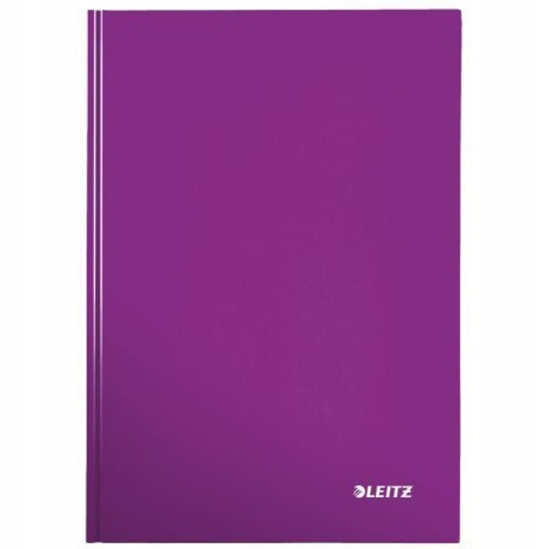 

Zeszyt A5 80mm okładka miękka fioletowy 46281162 LEITZ WOW