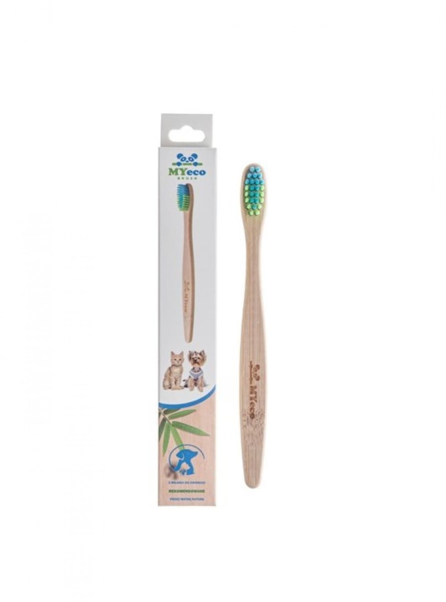 

MY ECO BRUSH Szczoteczka do zębów BAMBOO dla małego pyszczka
