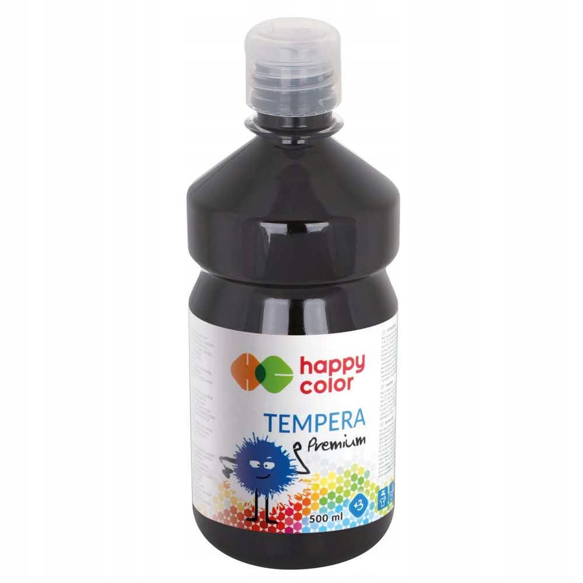 

Farba TEMPERA Premium 500ml czarna HAPPY COLOR HA 3310 0500-9