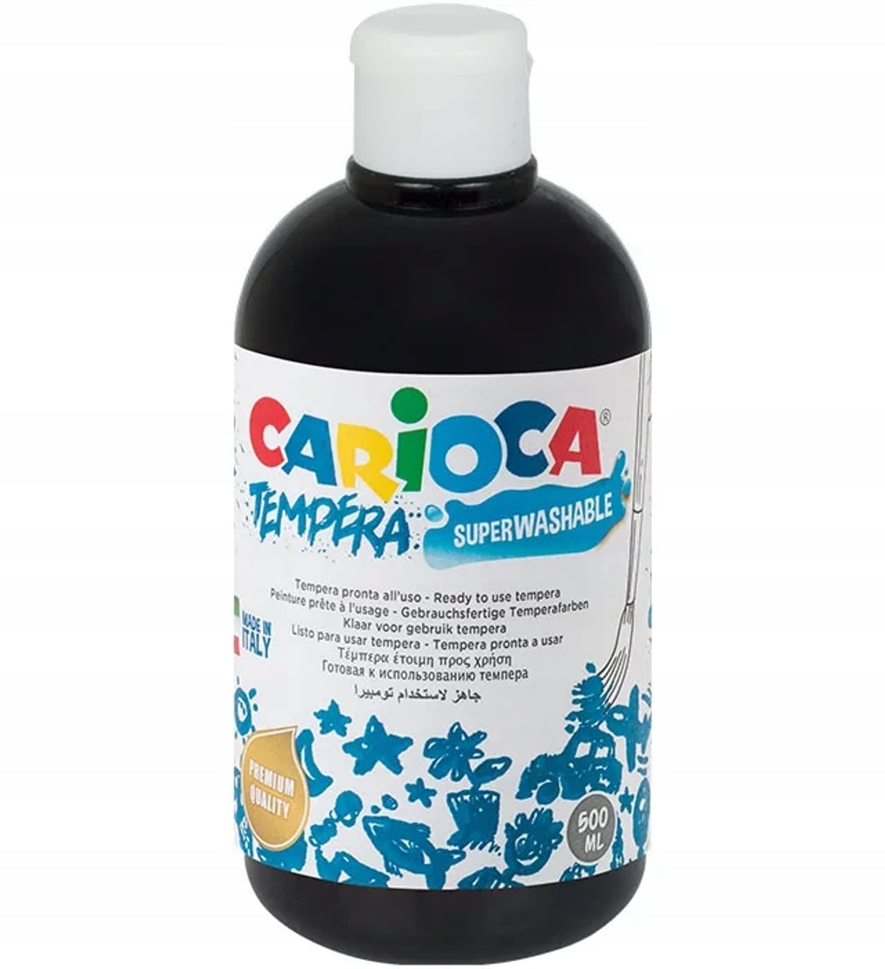 

Farba TEMPERA czarna CARIOCA 500ml 170-2358