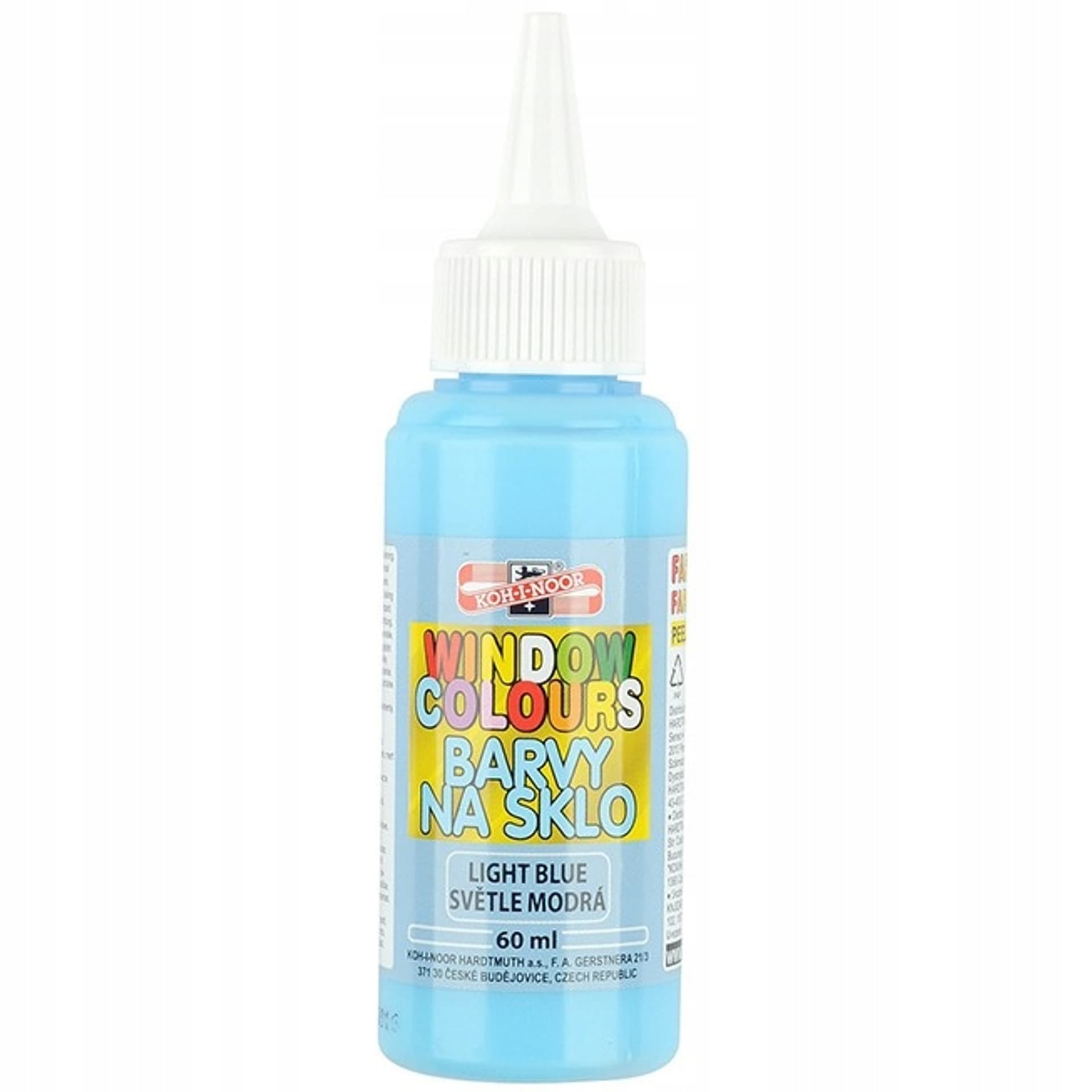 

Farba witrażowa 60ml j.niebieska 9742008 KOH-I-NOOR