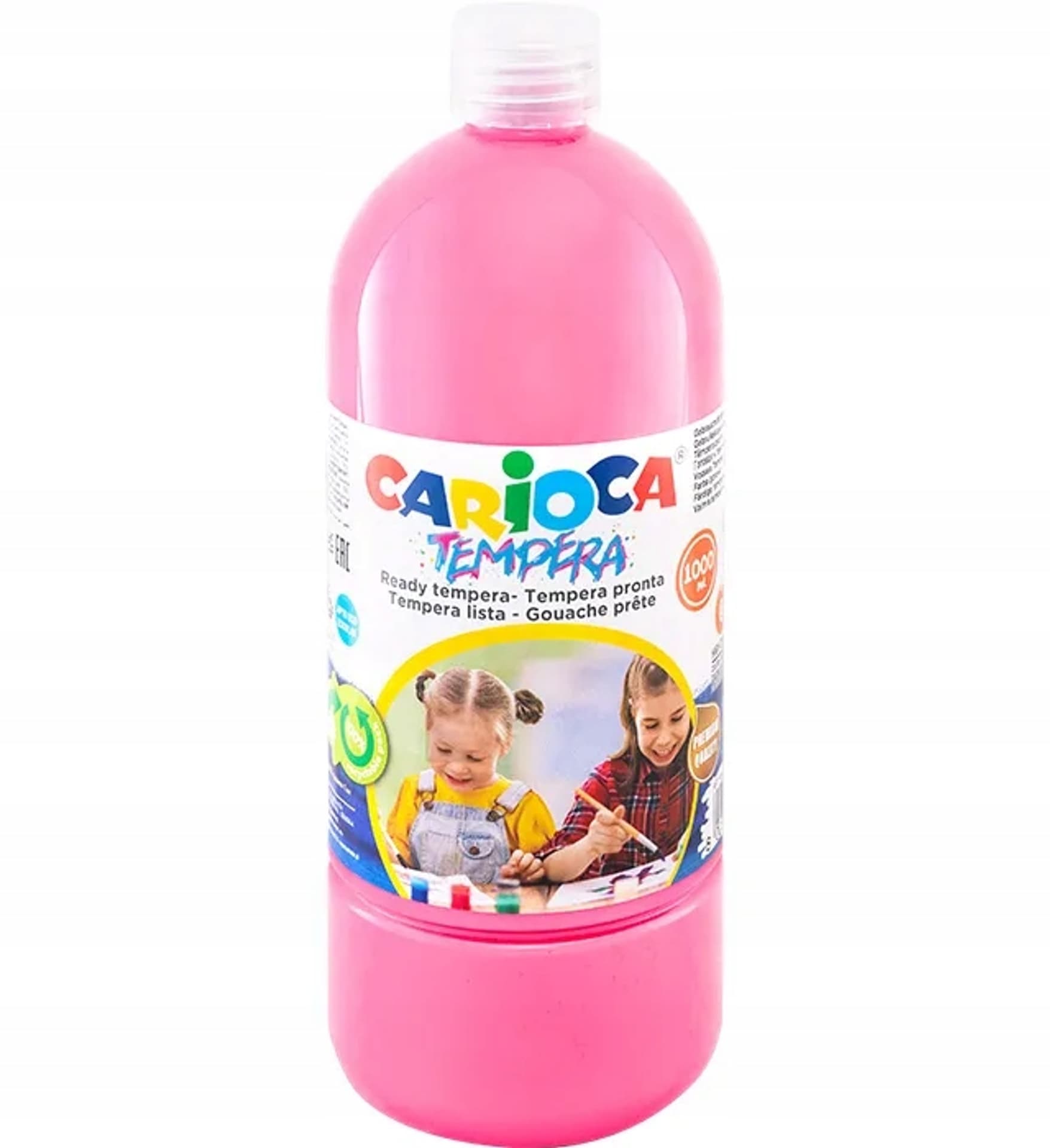 

Farba CARIOCA TEMPERA 1000 ml różowa (40430/09) 170-2661, 40430/09) 170-266