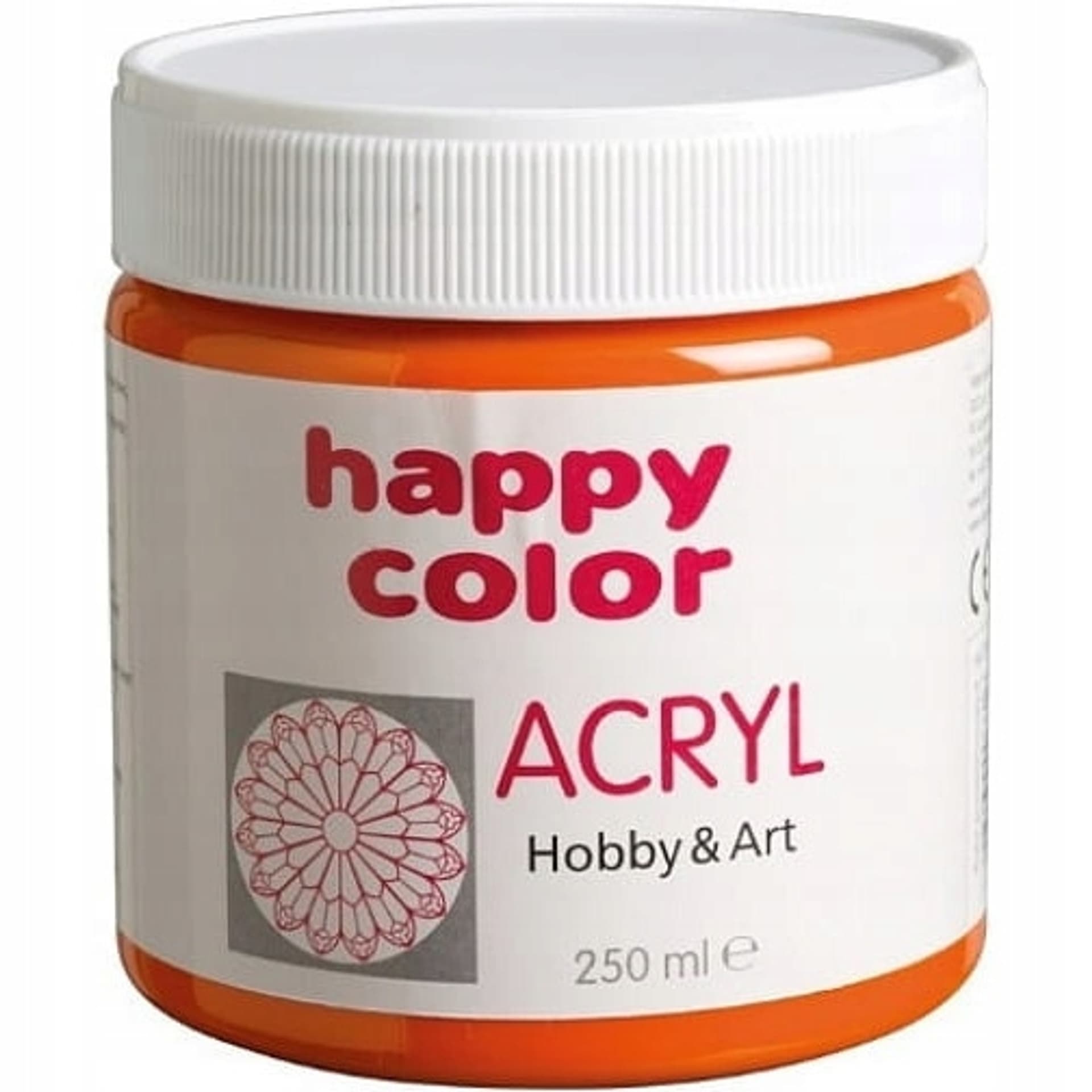 

Farba akrylowa 250ml pomarańczowa HA 7370 0250-4 Happy Color