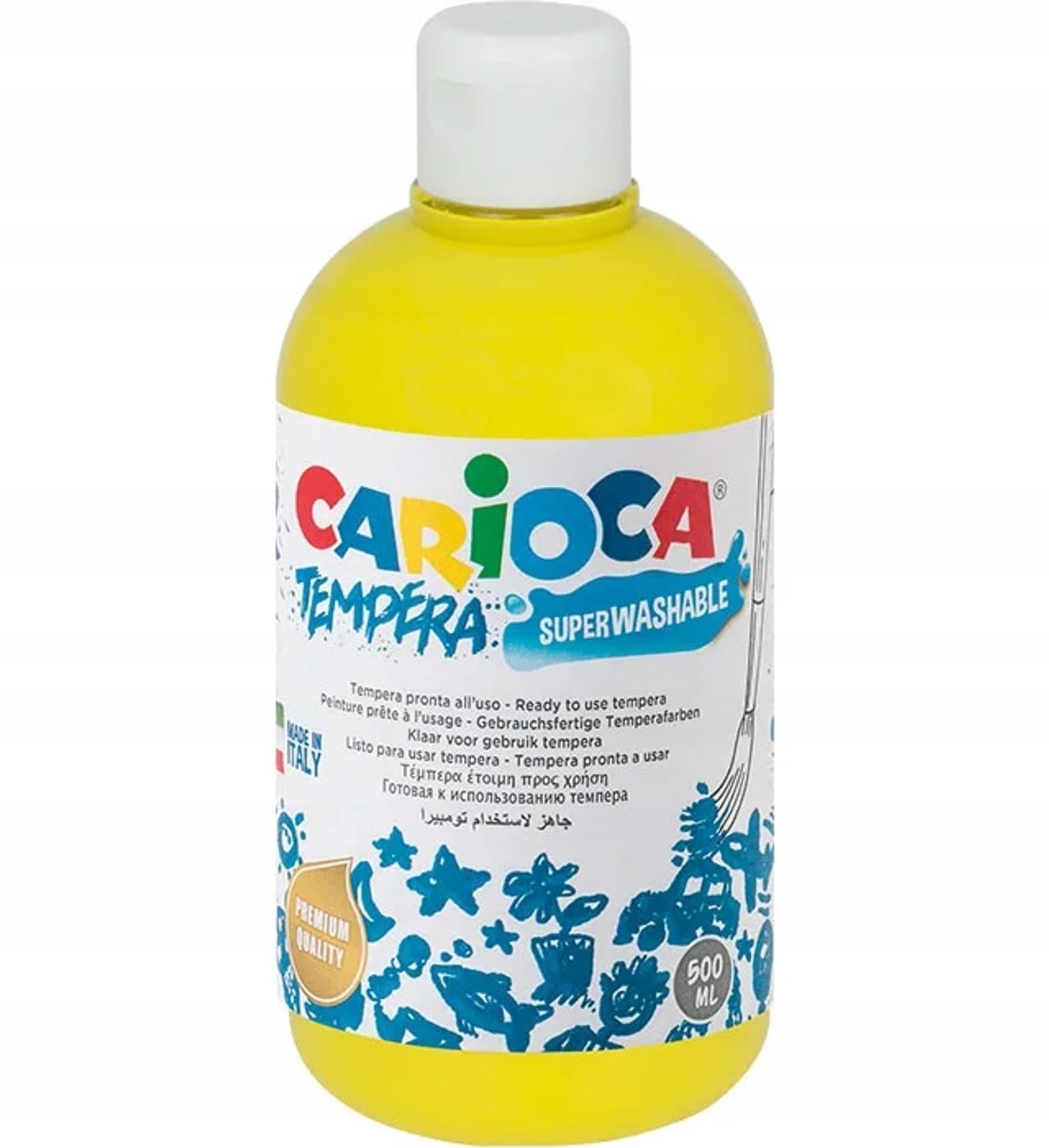 

Farba TEMPERA żółta CARIOCA 500ml 40427/03