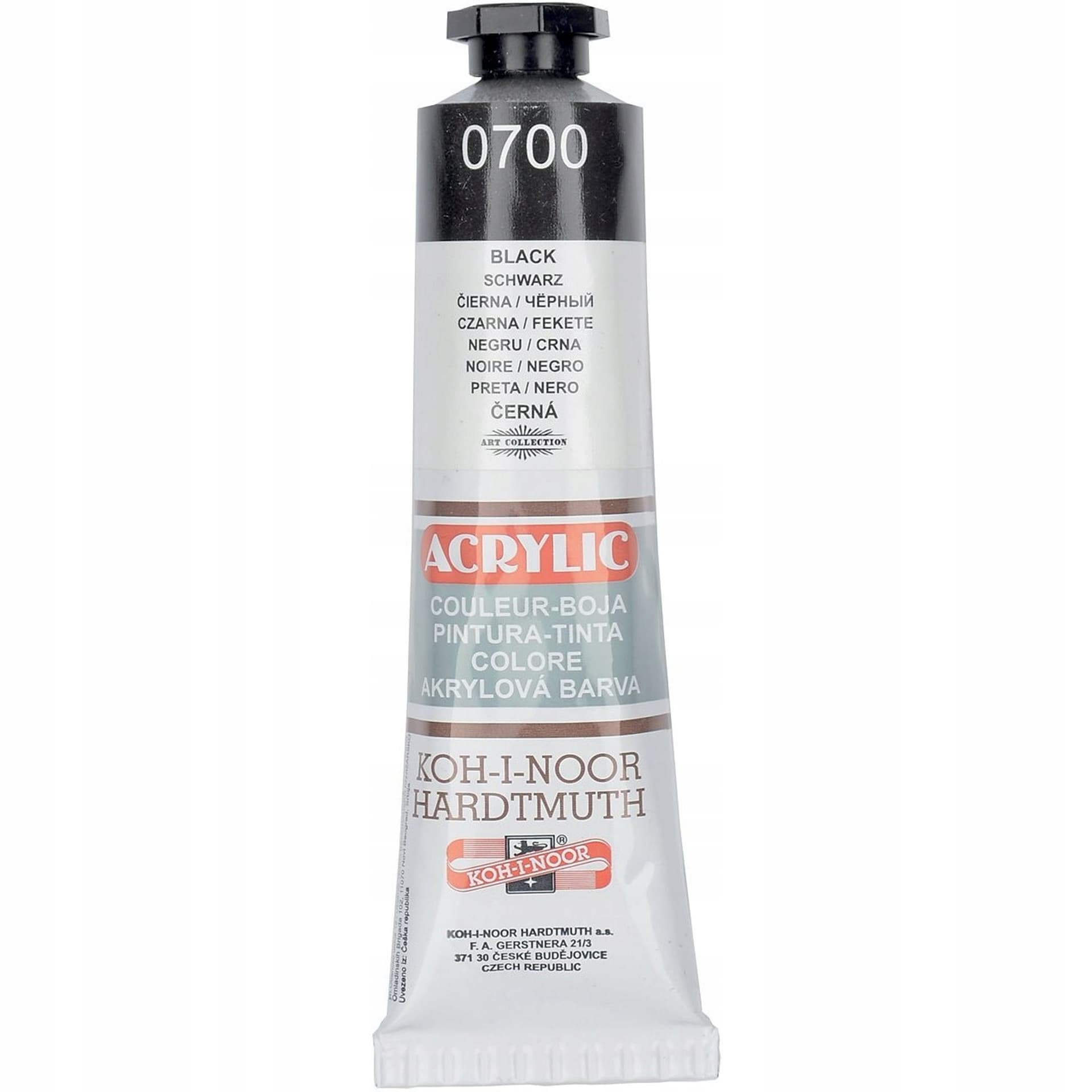 

Farba akrylowa 162723 czarna 40ml. KOH-I-NOOR