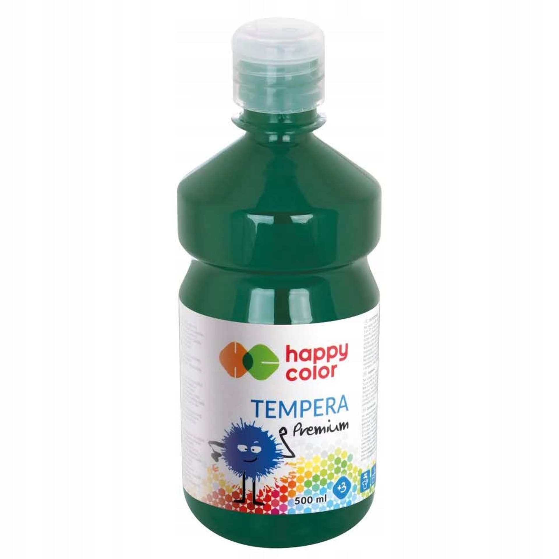 

Farba TEMPERA Premium 500ml ciemno zielona HAPPY COLOR HA 3310 0500-52