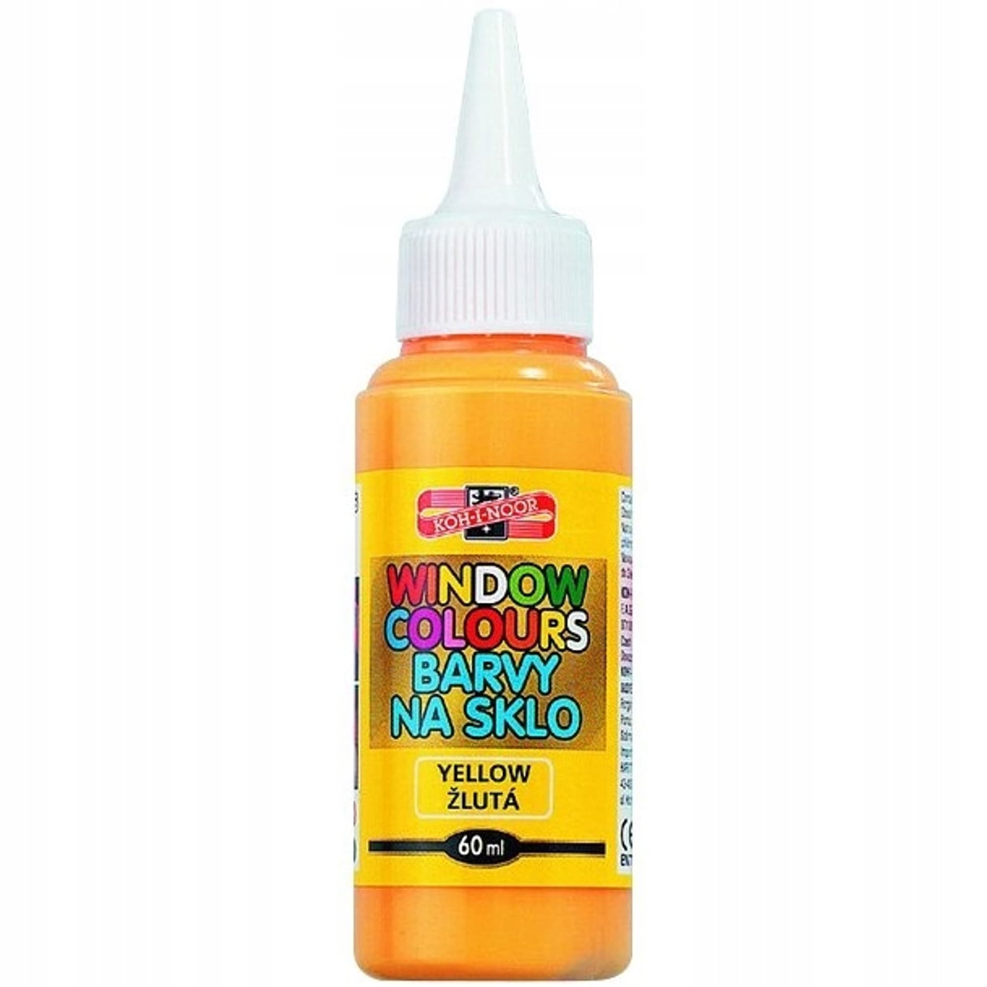 

Farba witrażowa 60ml żółta 974201 KOH-I-NOOR