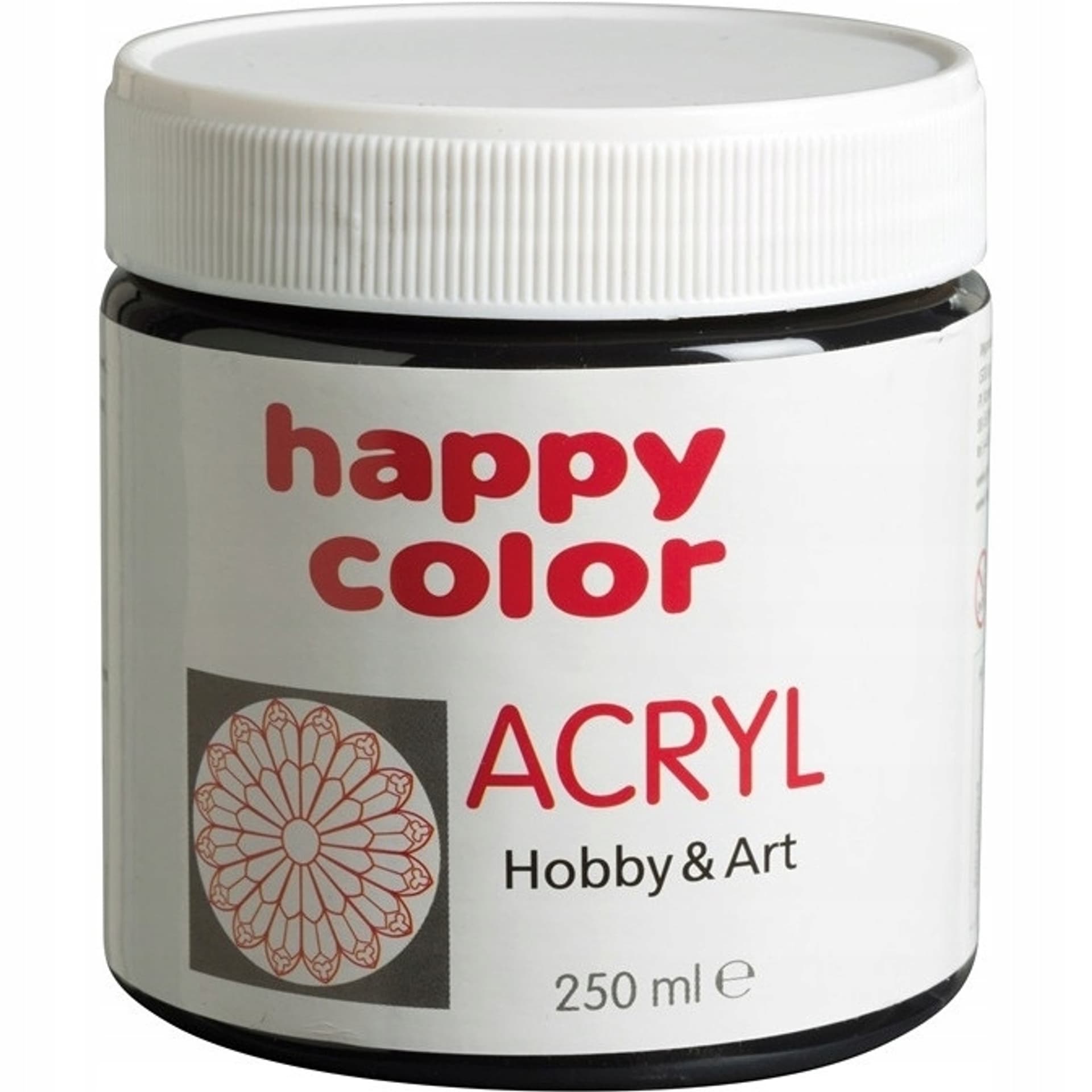 

Farba akrylowa 250ml czarny HA 7370 0250-9 Happy Color