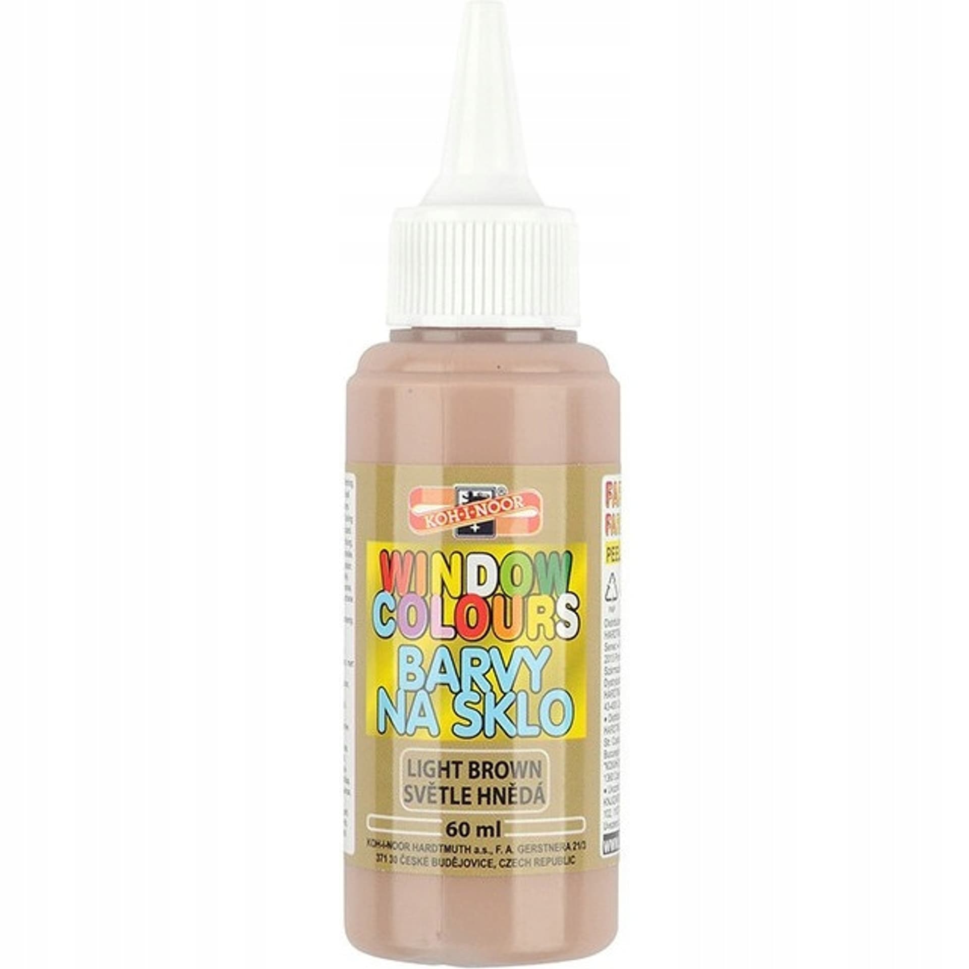 

Farba witrażowa 60ml 974212 jasny brąz KOH-I-NOOR
