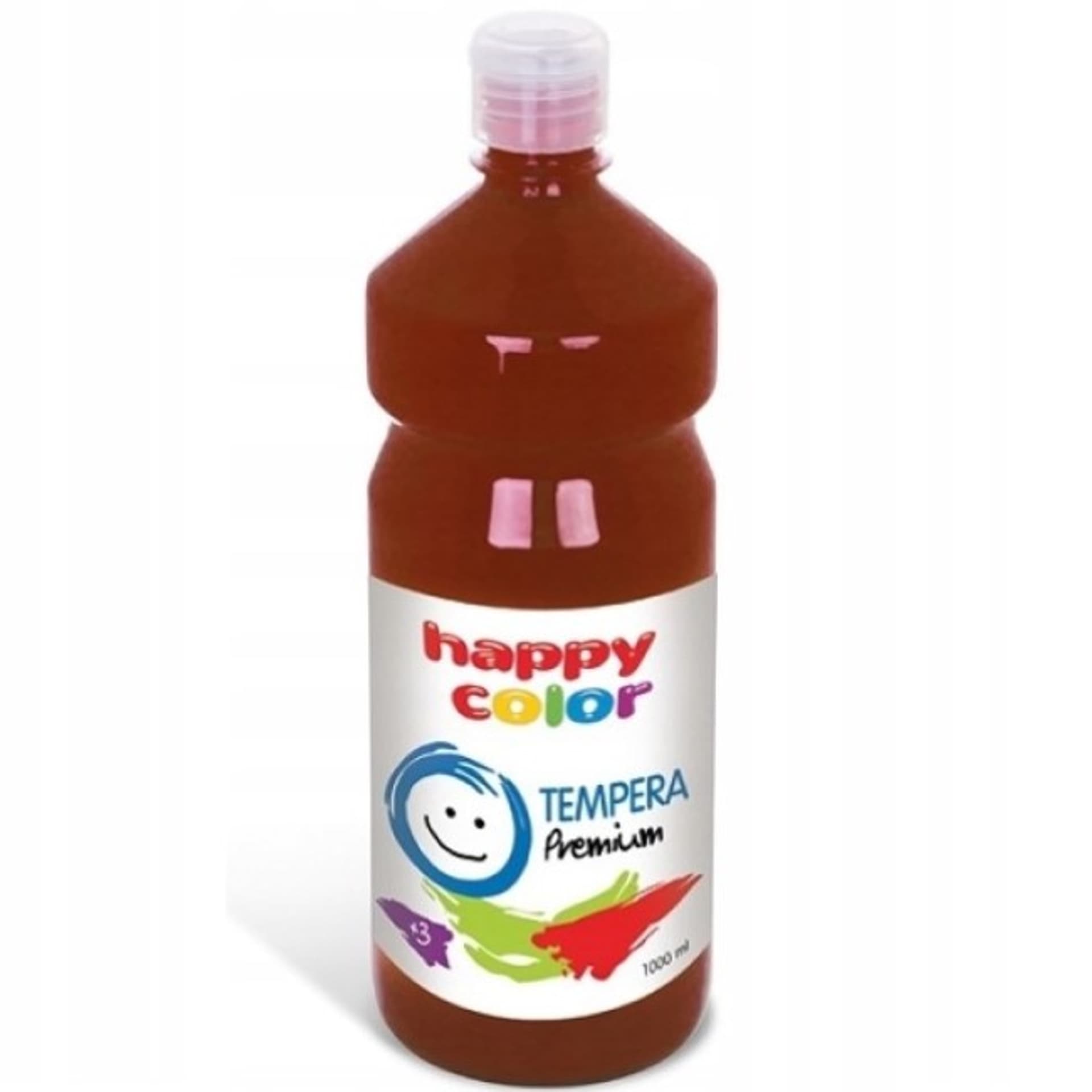 

Farba TEMPERA Premium 1000ml ciemnobrązowa HAPPY COLOR 3310 1000-75