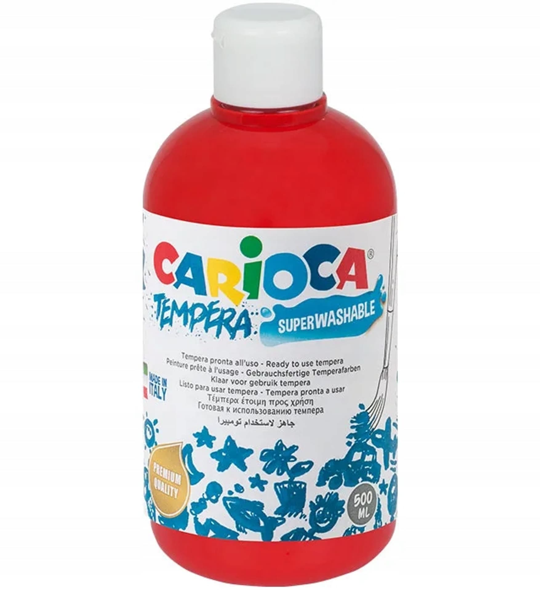 

Farba TEMPERA czerwona CARIOCA 500ml 40427/10