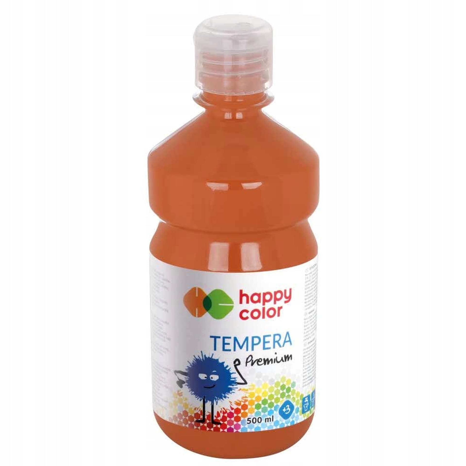 

Farba TEMPERA Premium 500ml brązowa HAPPY COLOR HA 3310 0500-7