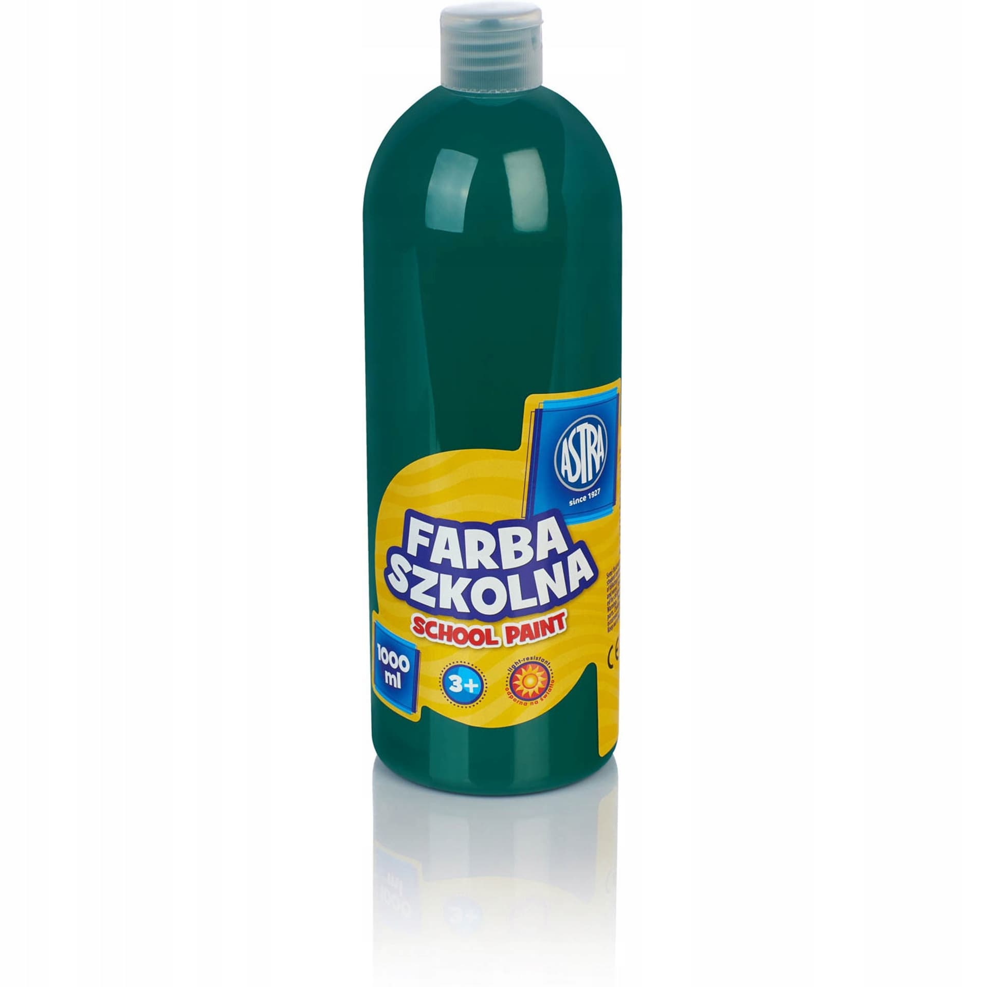 

Farba szkolna Astra 1000 ml - ciemno zielona 301217052 ASTRA