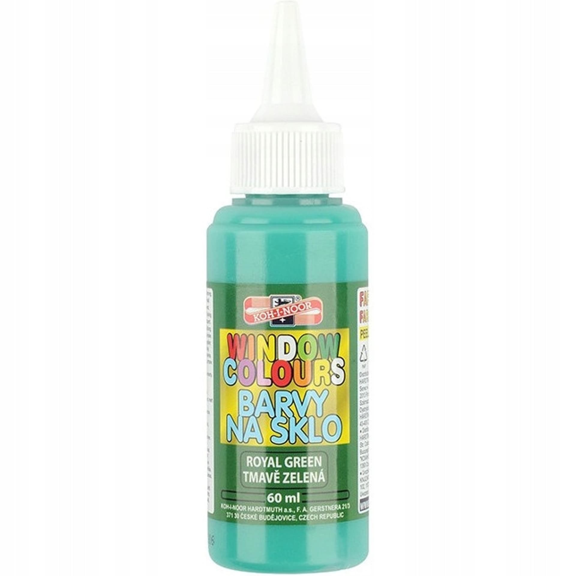 

Farba witrażowa 60ml c.zielona 9742011 KOH-I-NOOR