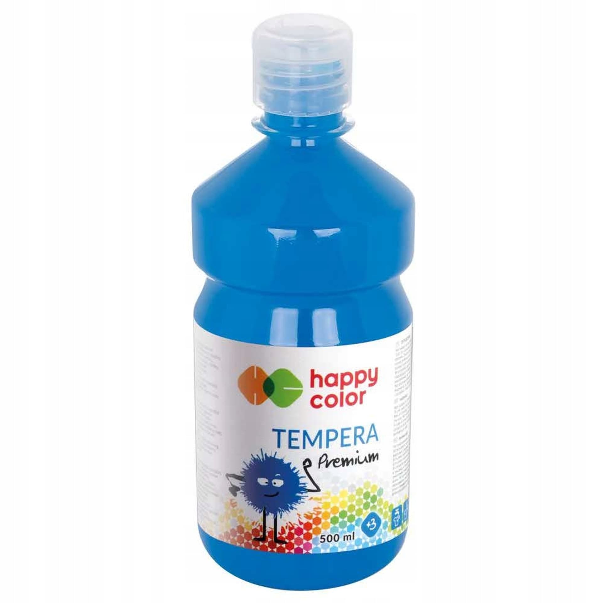 

Farba TEMPERA Premium 500ml błękitna HAPPY COLOR HA 3310 500-30